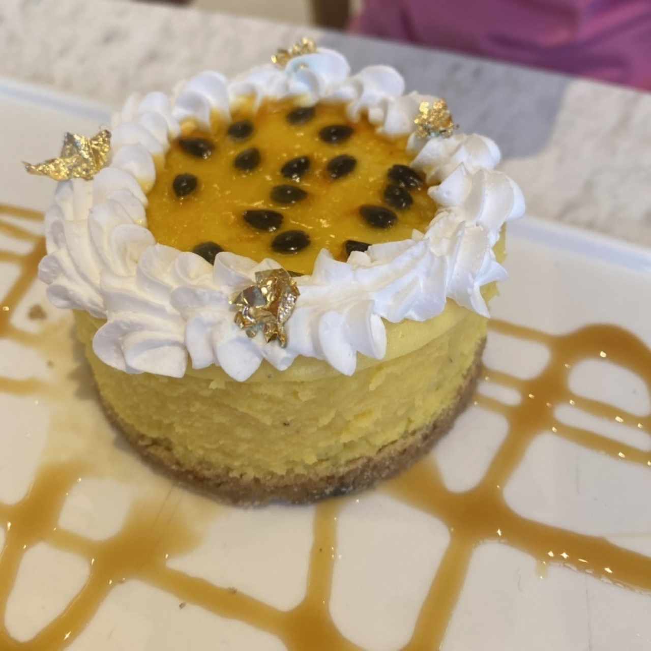 Cheesecake de maracuyá