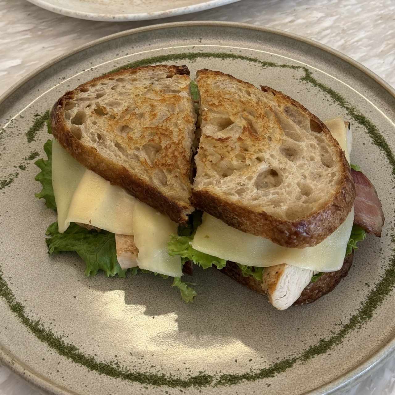 Tostada blt gouda