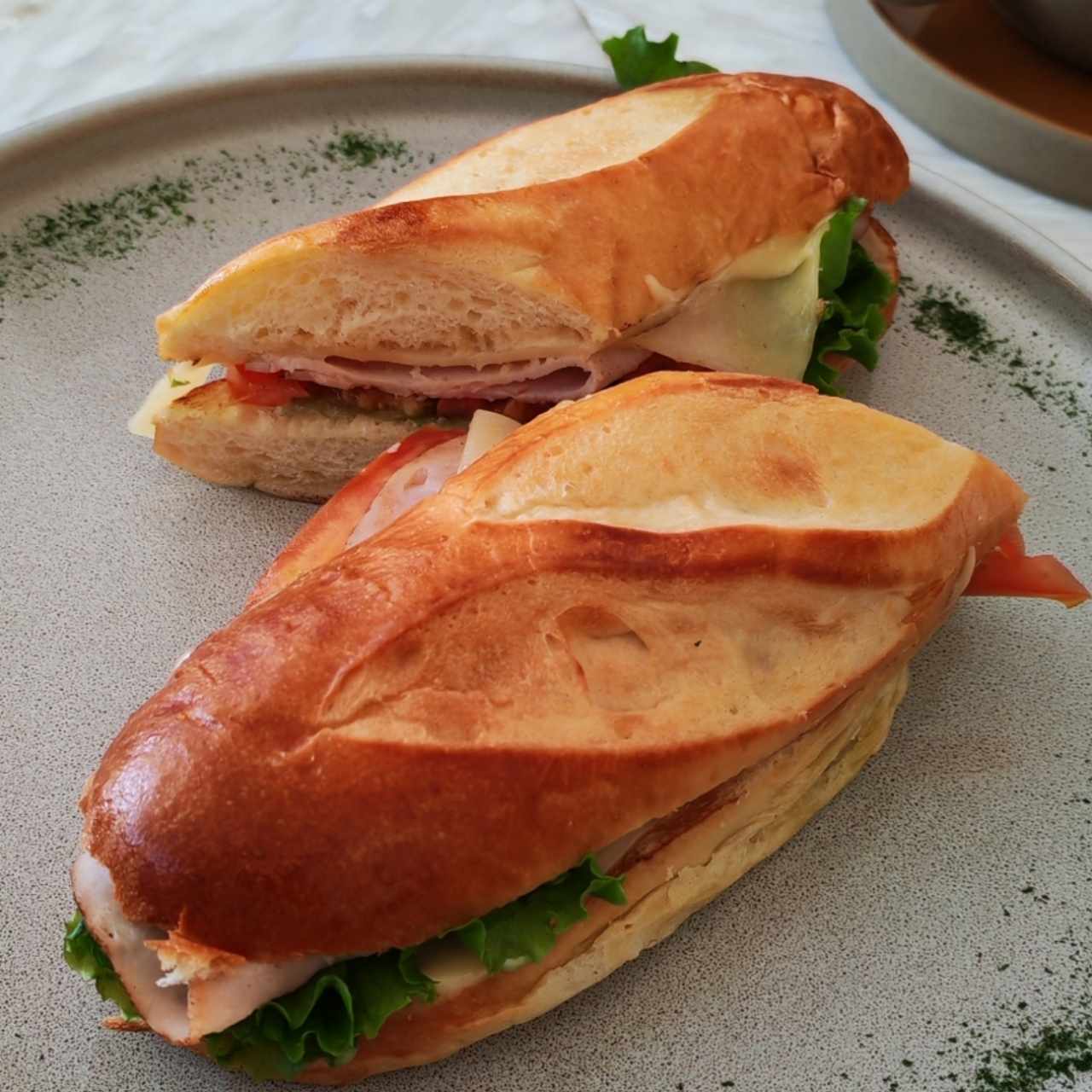 SANDWICH PAVO Y QUESO GOUDA
