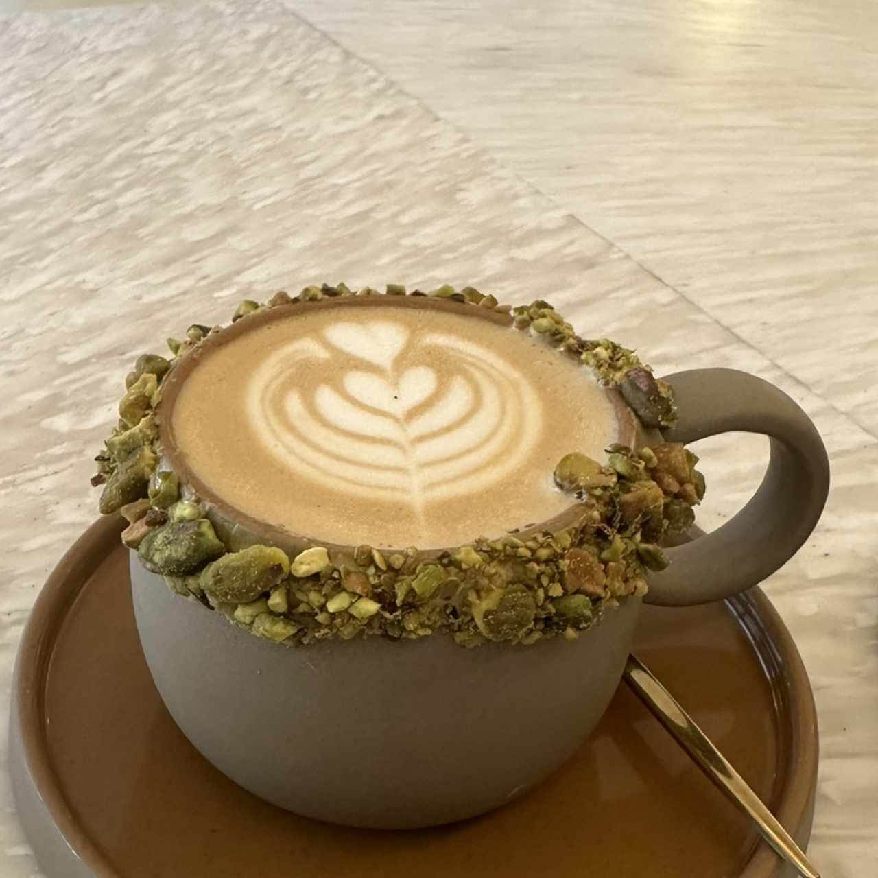 Pistacho coffee