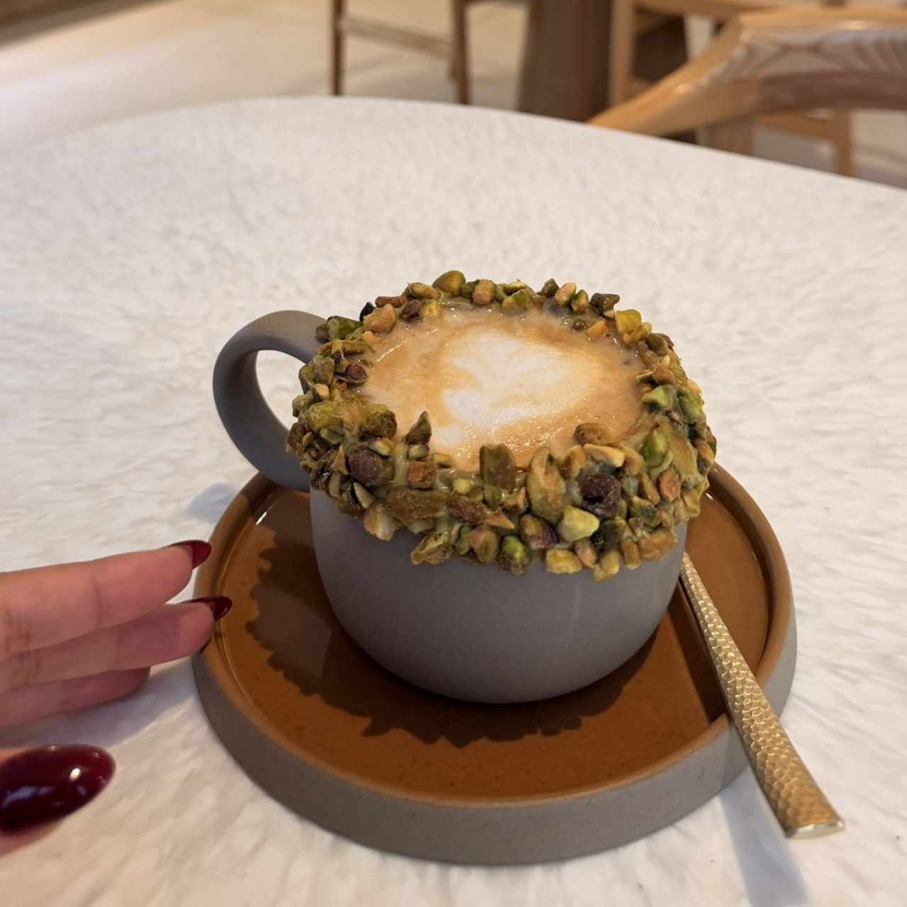 Pistacho coffe 