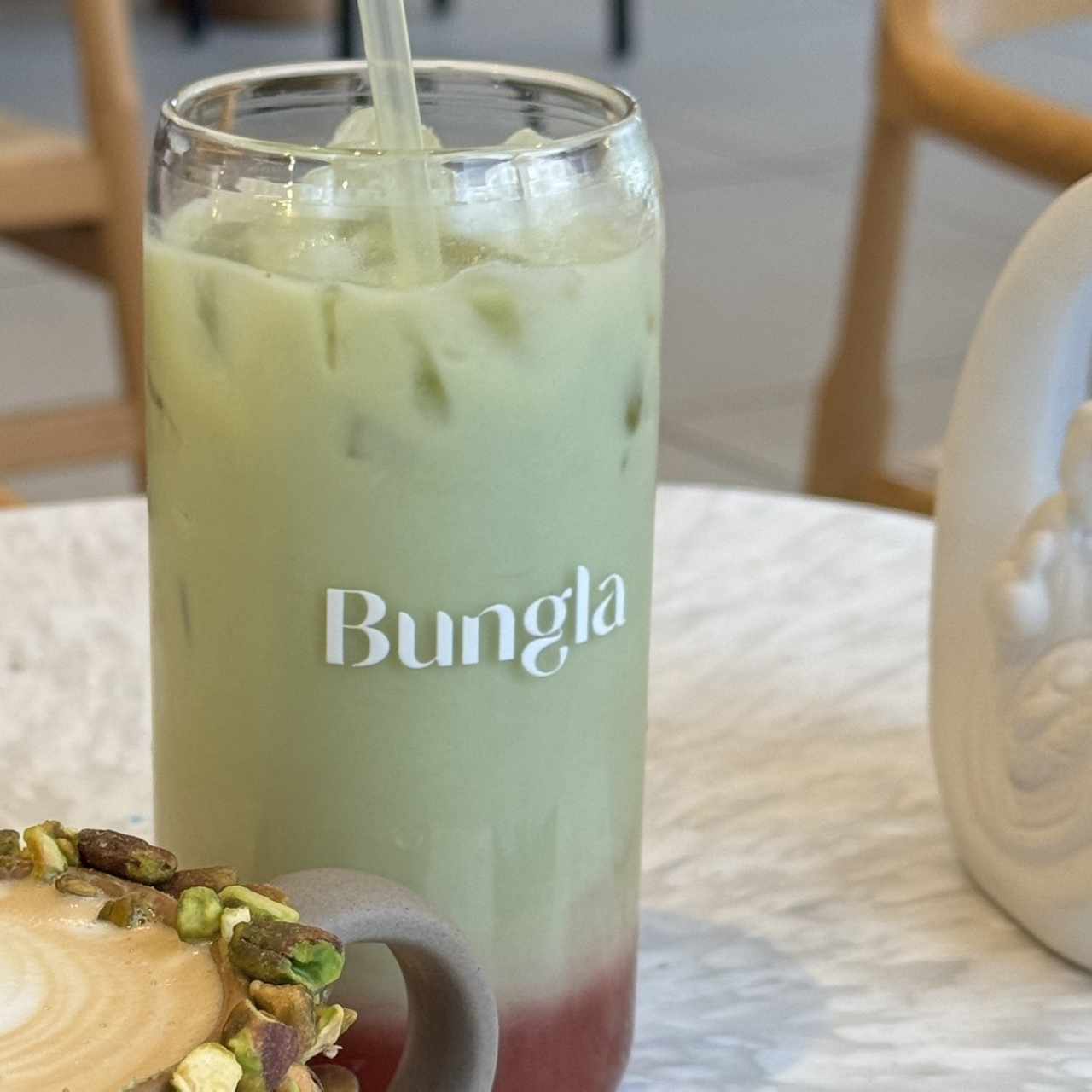 Strawberry matcha