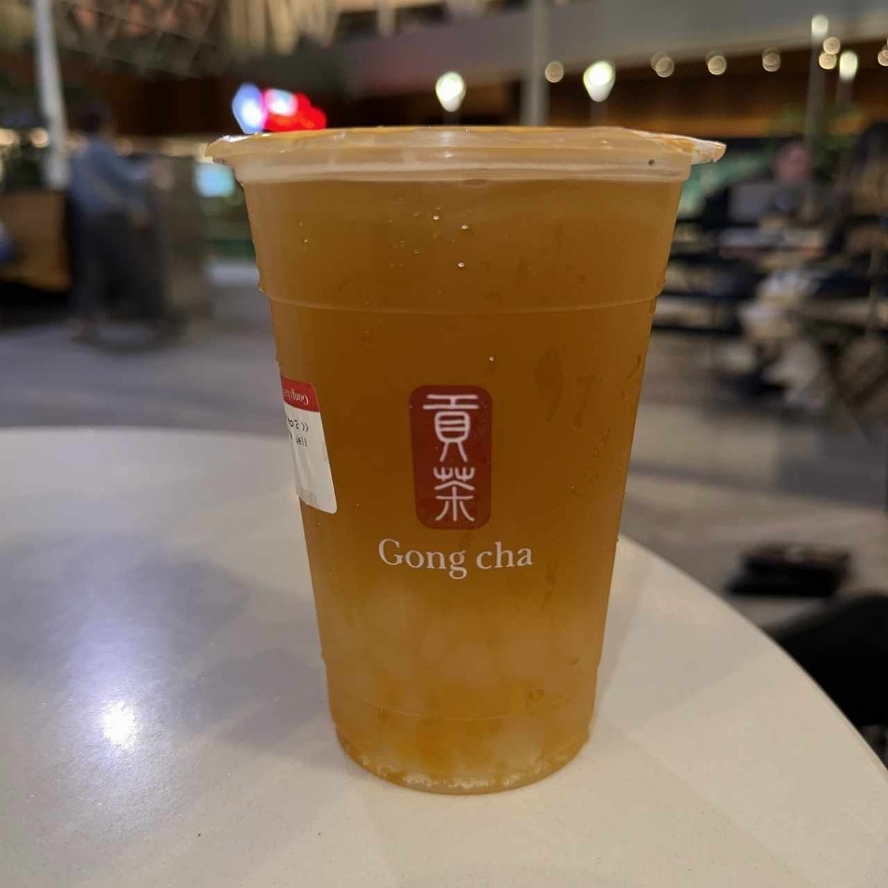 Peach green tea 