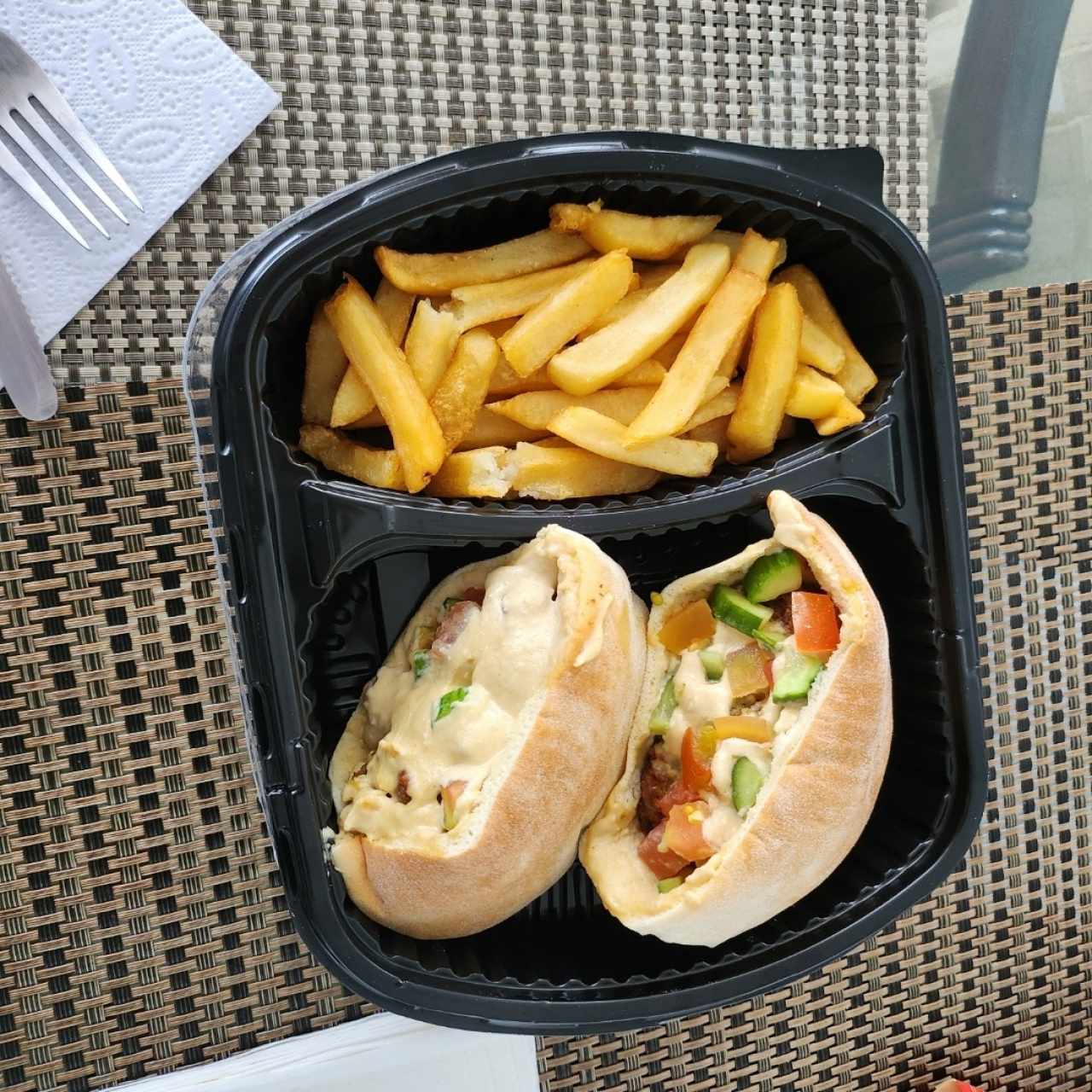 Emparedados - Emparedado de Falafel