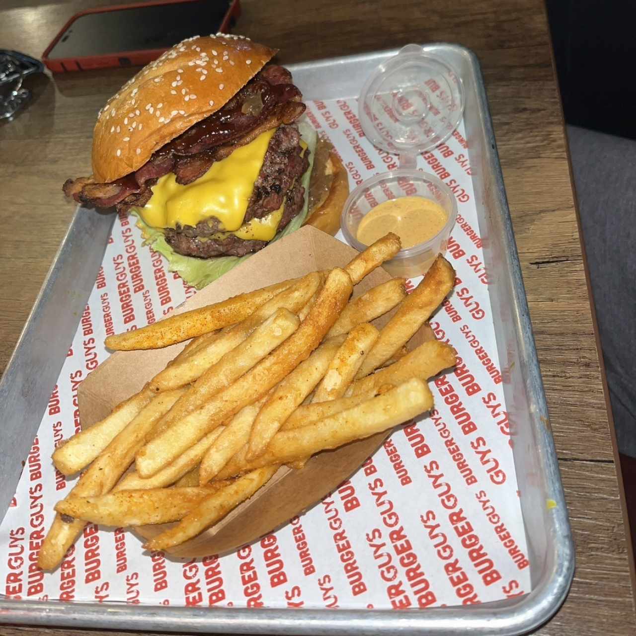 Hamburguesa Crispy Onion Doble Carne