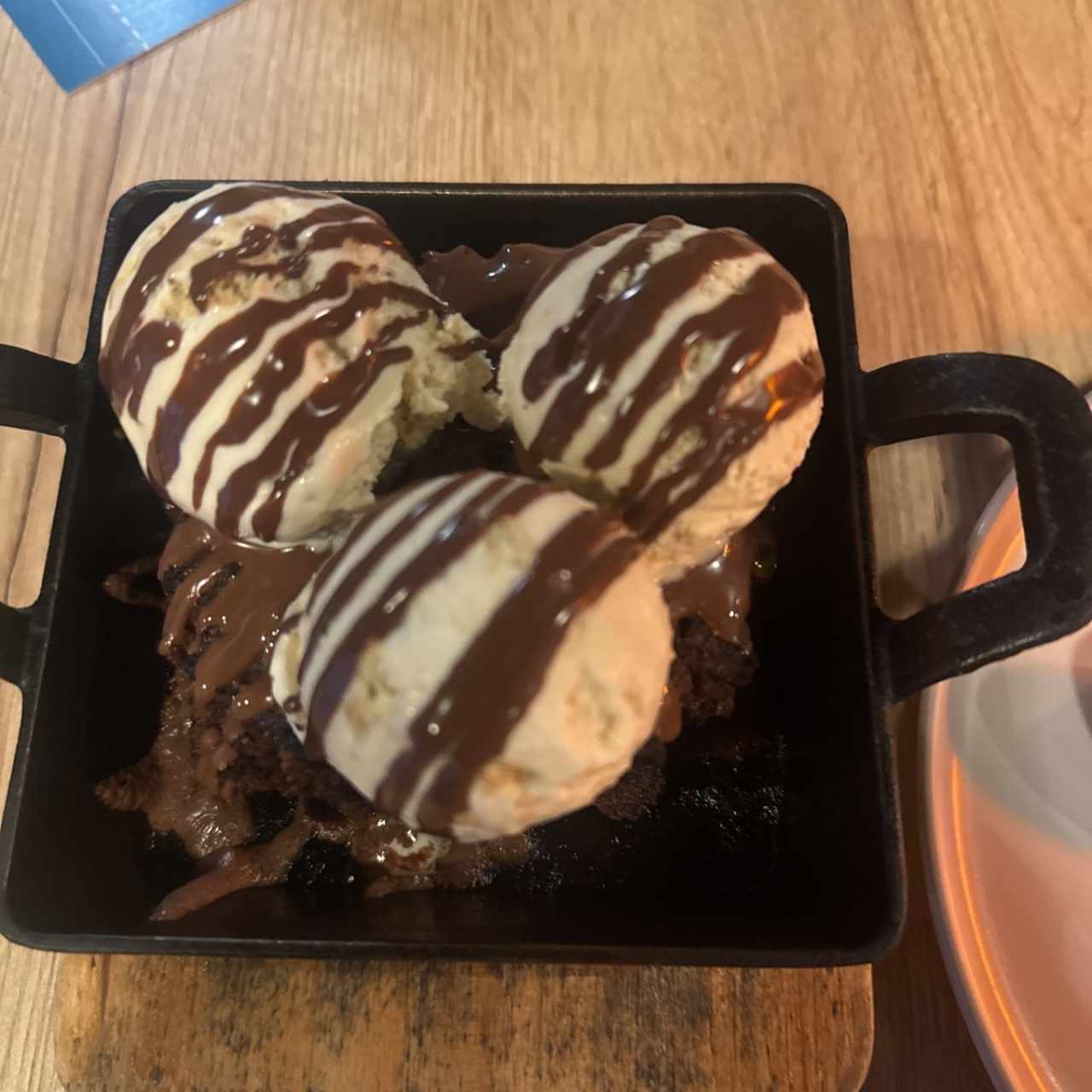 Brownie con hemado