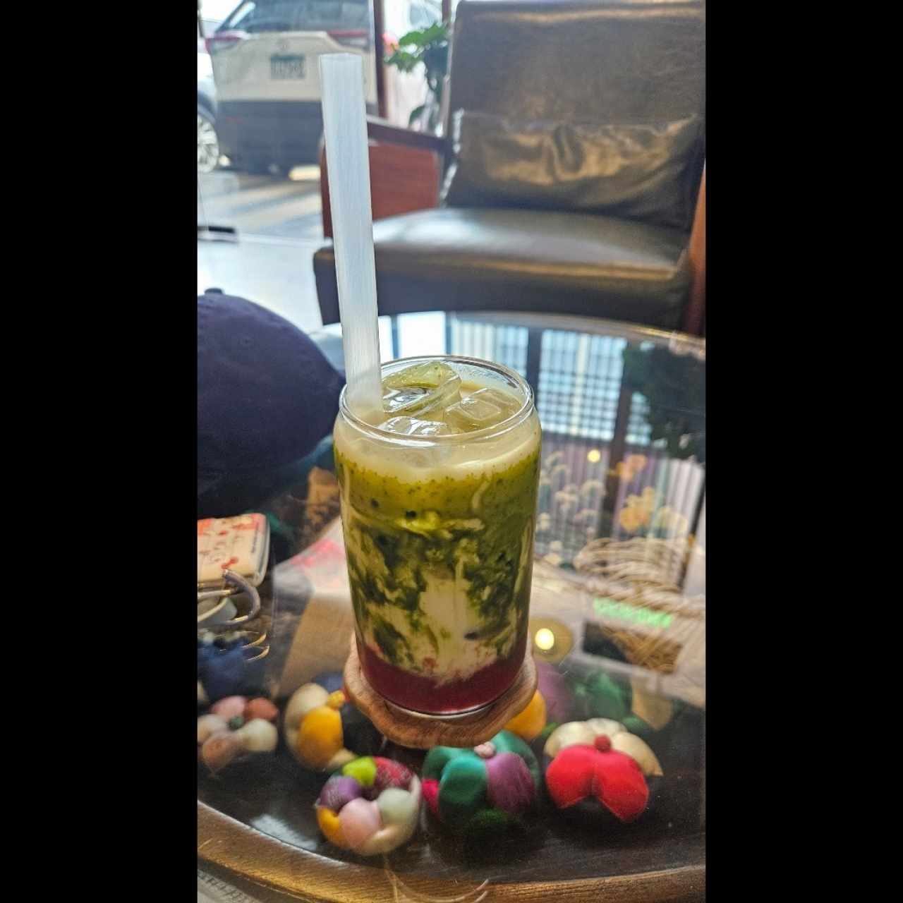 matcha strawberry
