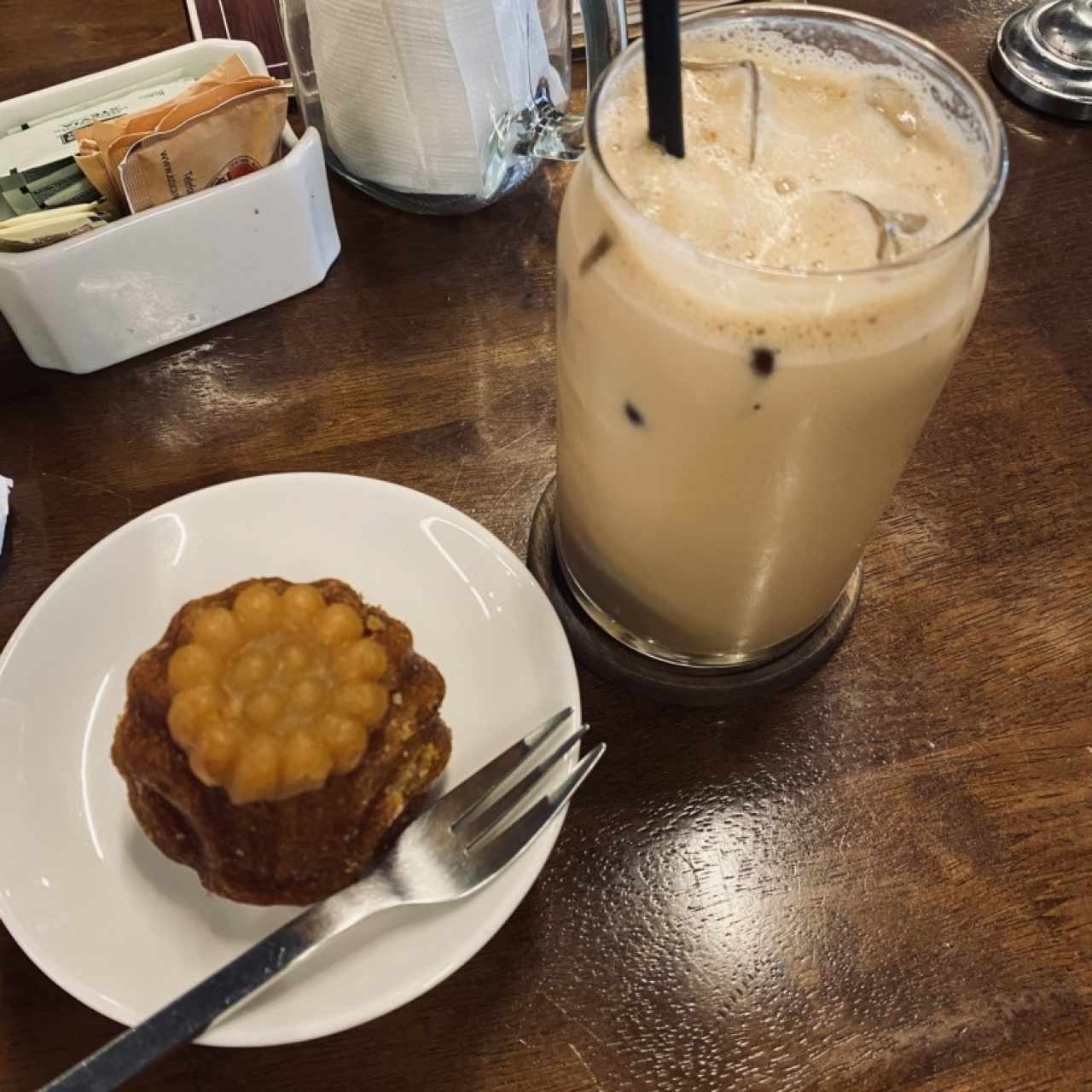 Iced seoul latte 