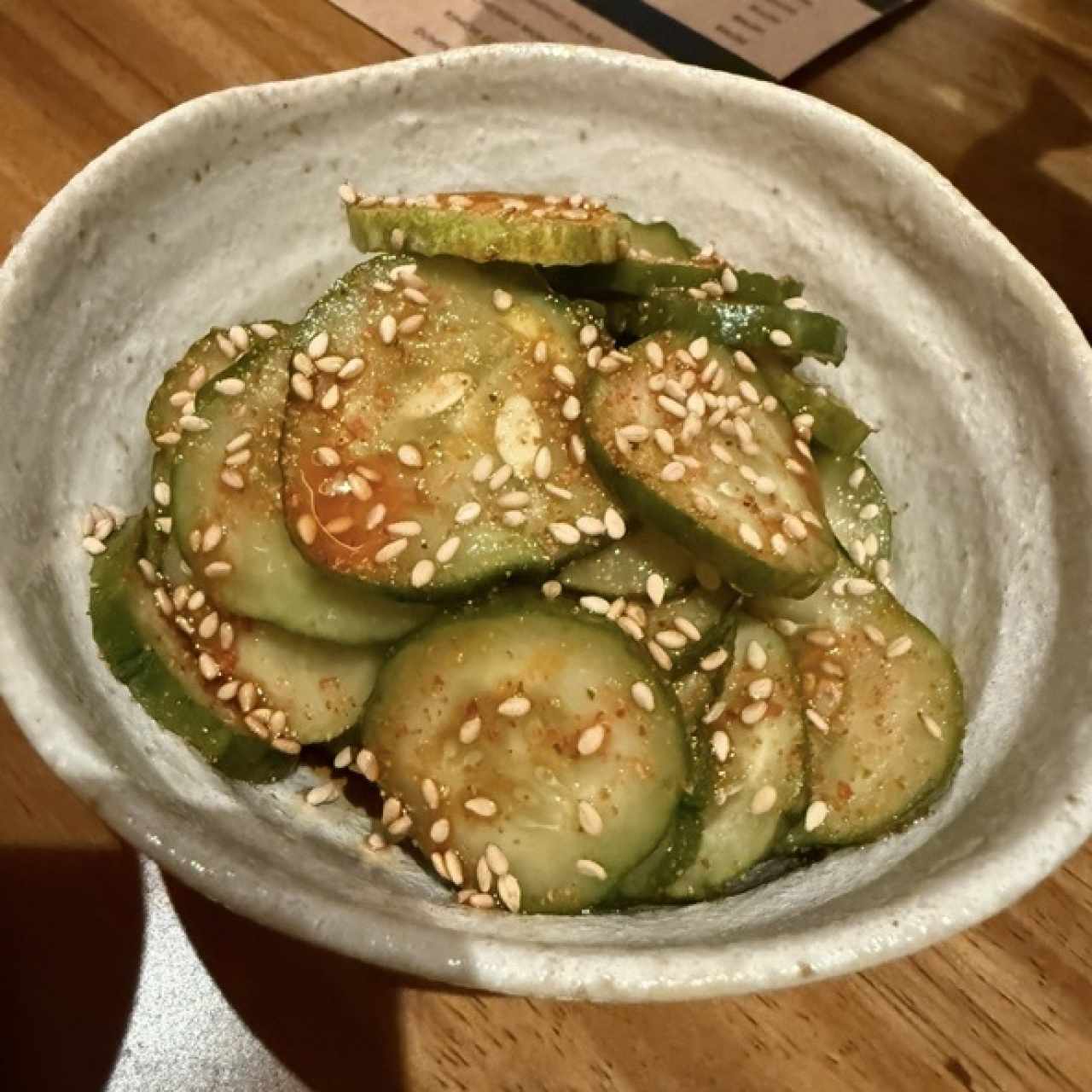 Small Plates - Sunomono Salad