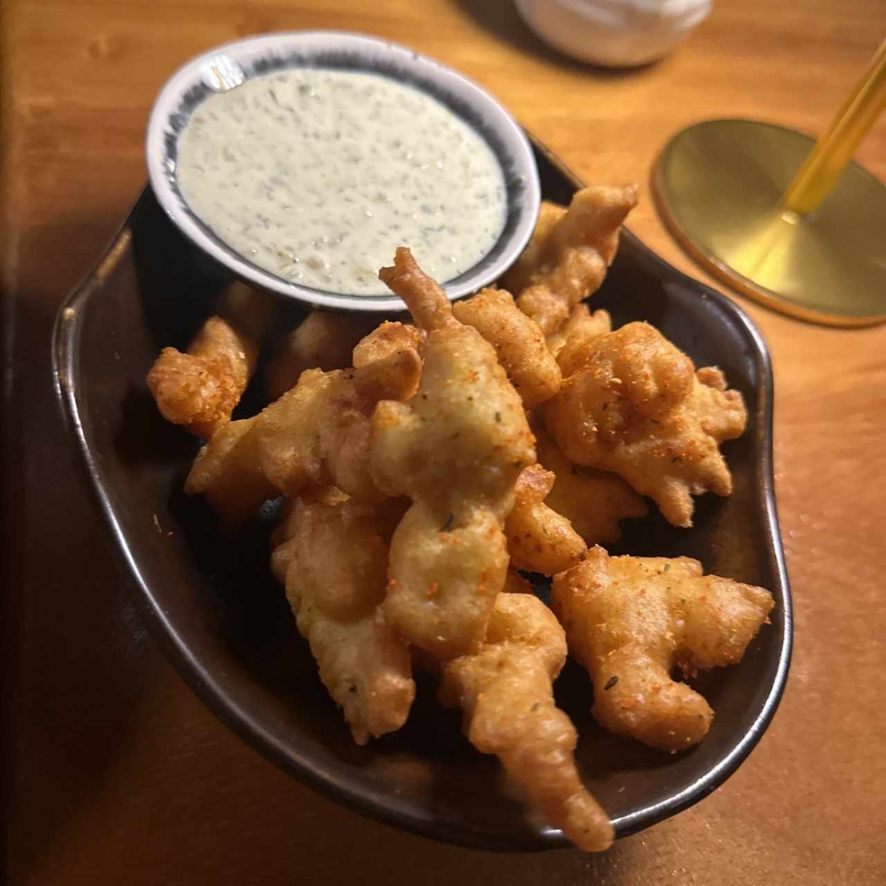 Small Plates - Seabass Tempura