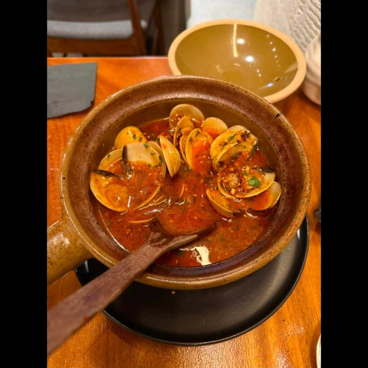 Almejas (no salen en el menú)