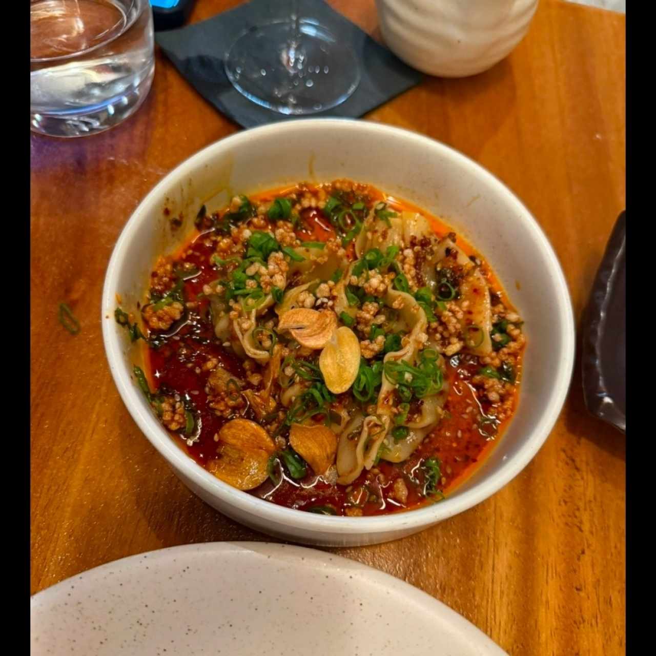Gyozas con langostino