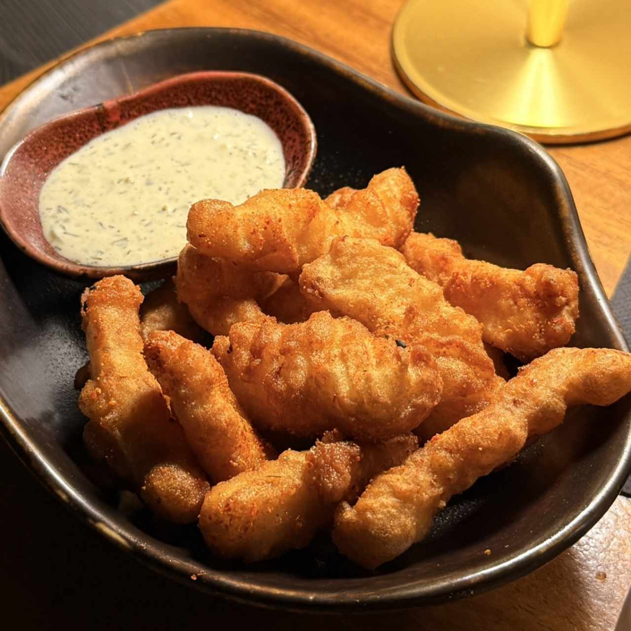 Small Plates - Seabass Tempura