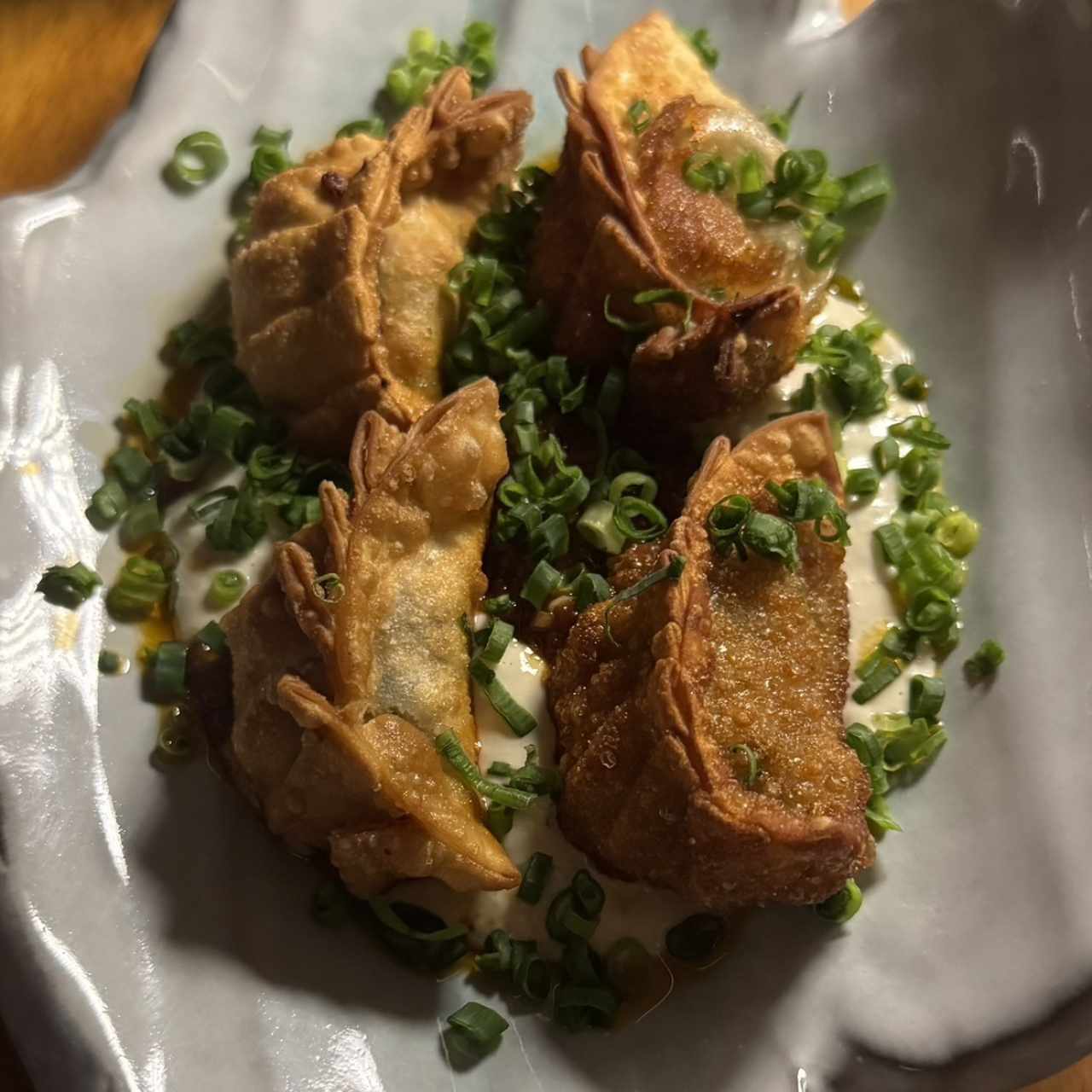 Small Plates - Chicken Wontons