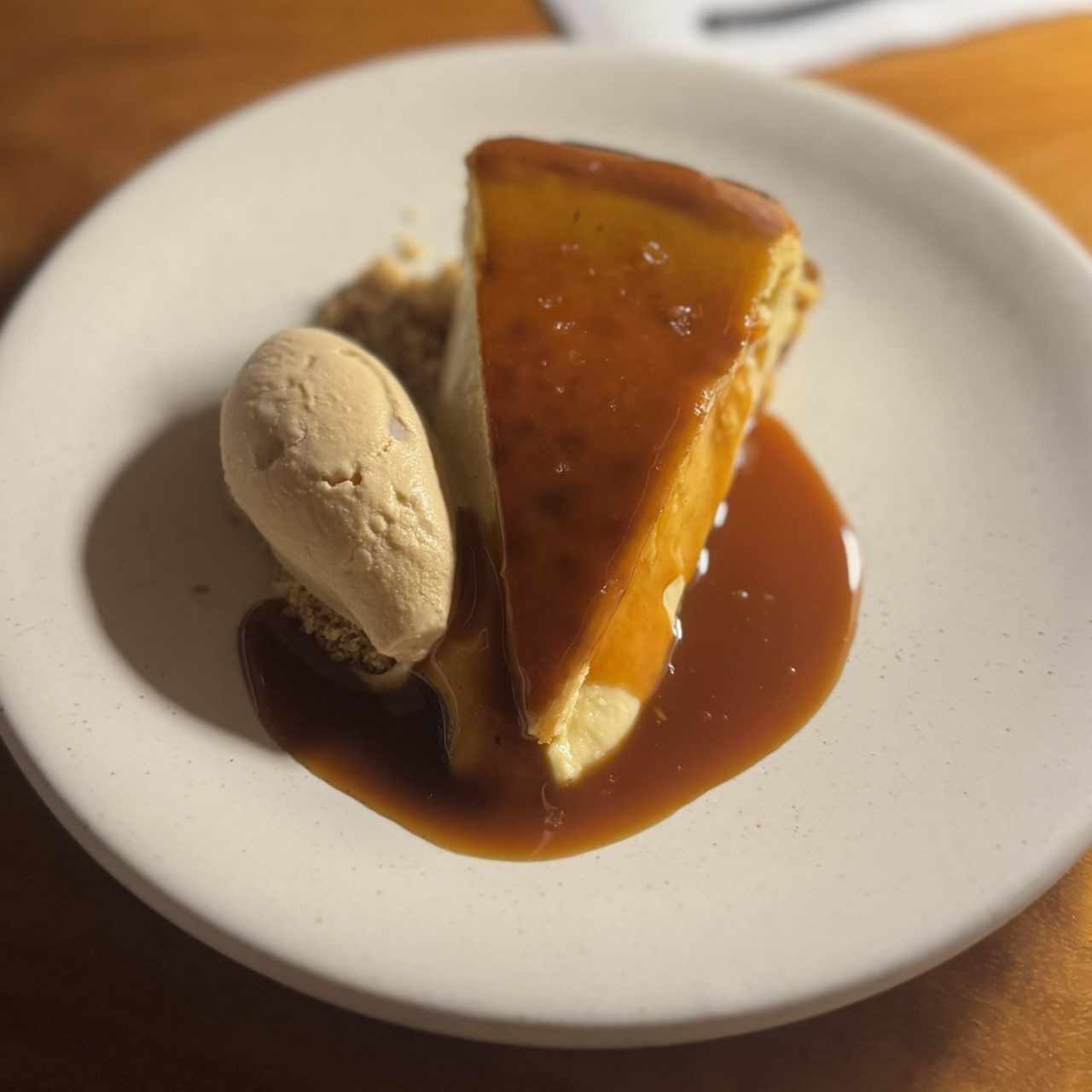 Cheesecake de sésamo