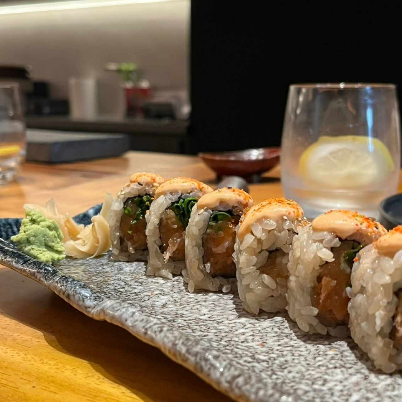 Handroll - Spicy Salmon
