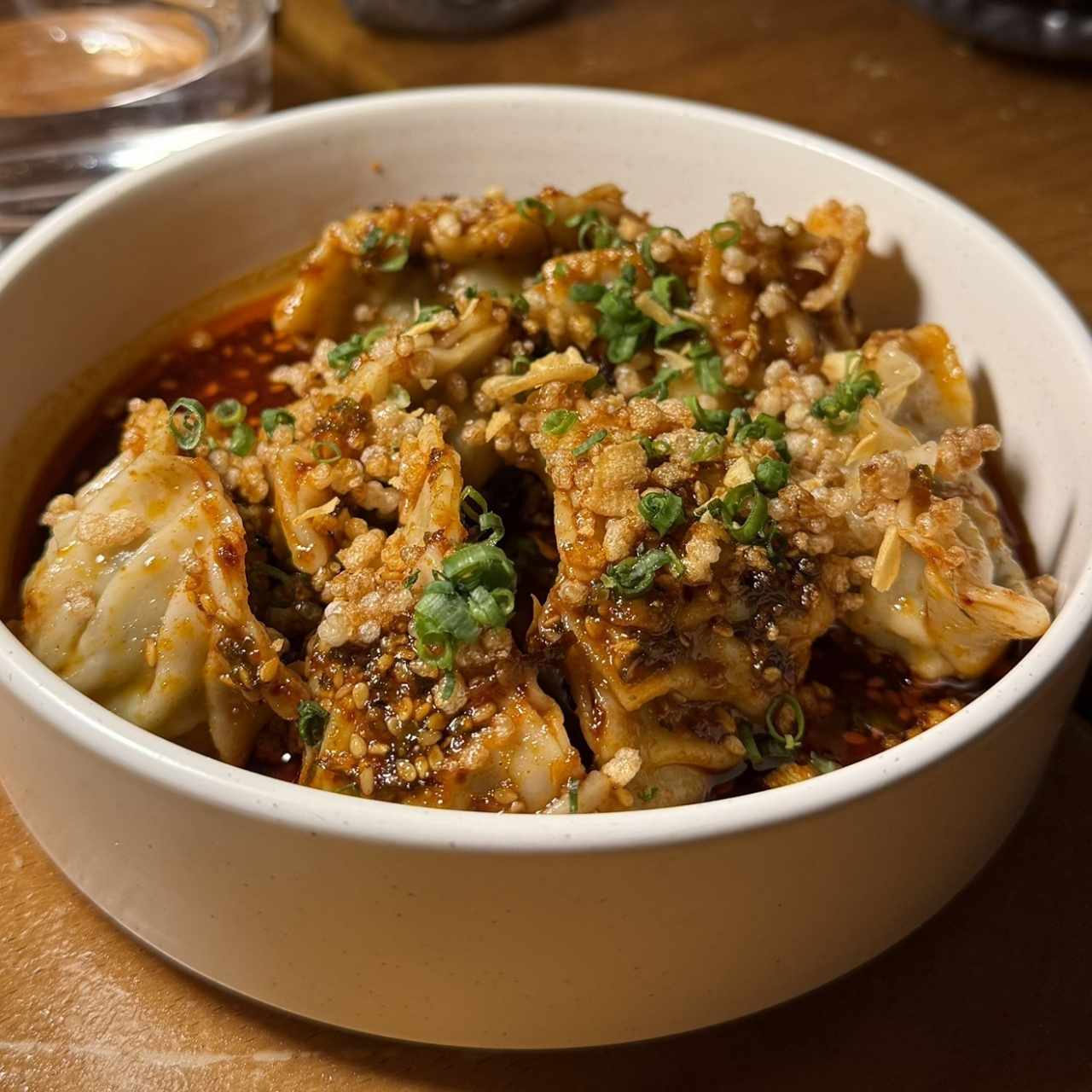 Dumplings de langostinos