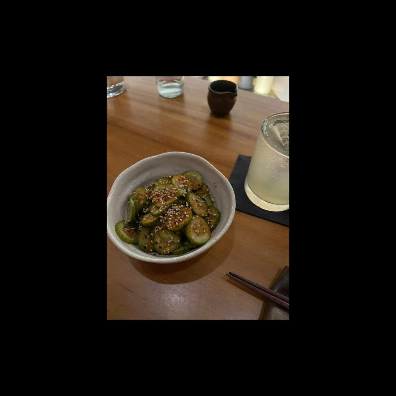 Small Plates - Sunomono Salad