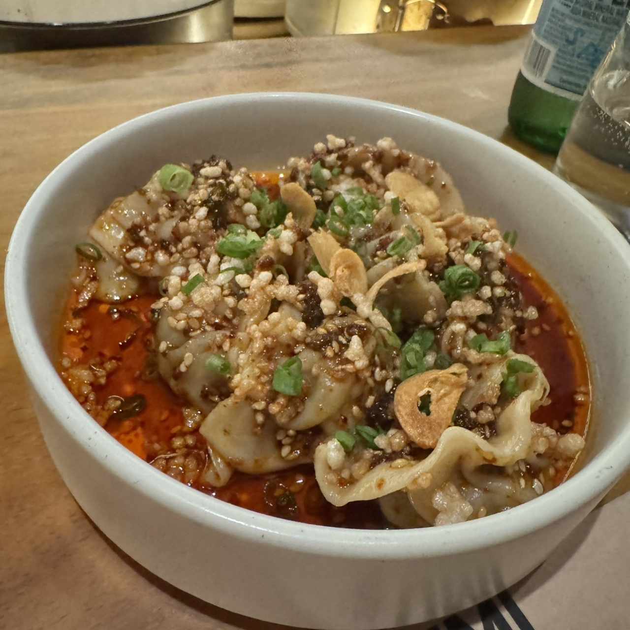 Dumplings de langostino