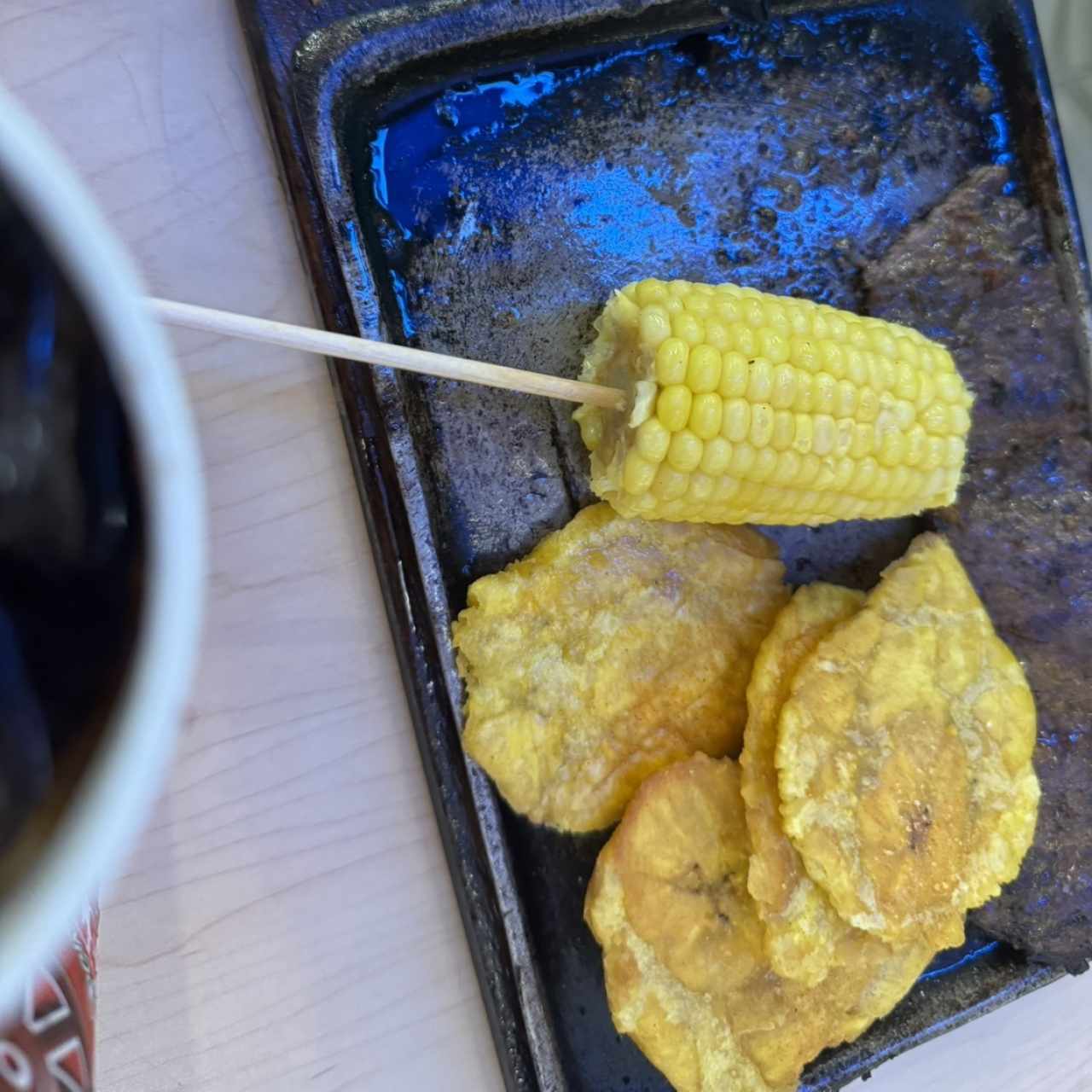 Entraña con patacones