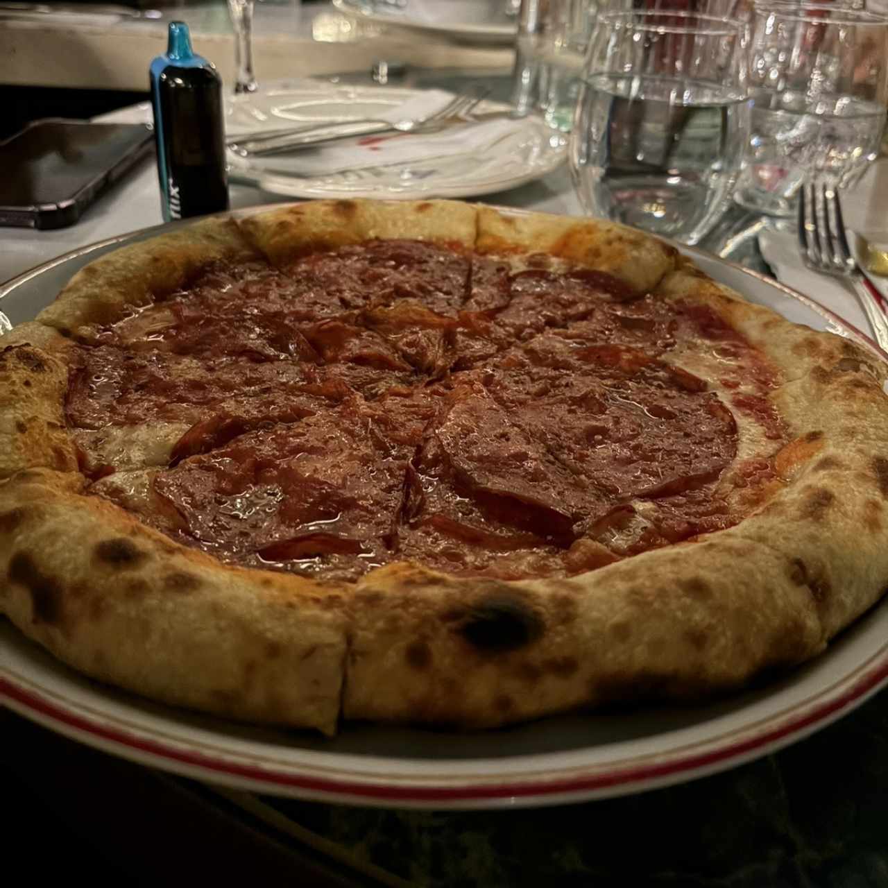 Pizza Salame Piccante