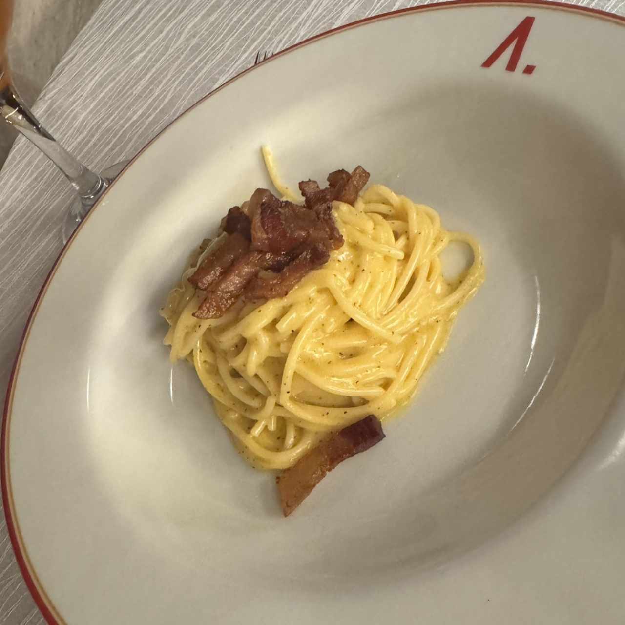 Pasta carbonara