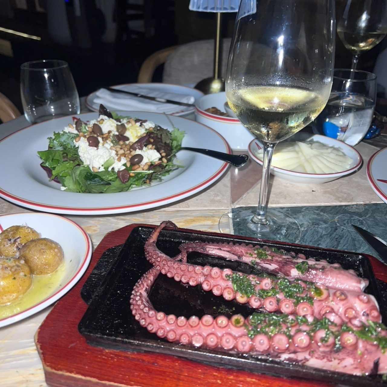Pulpo a la brasas 