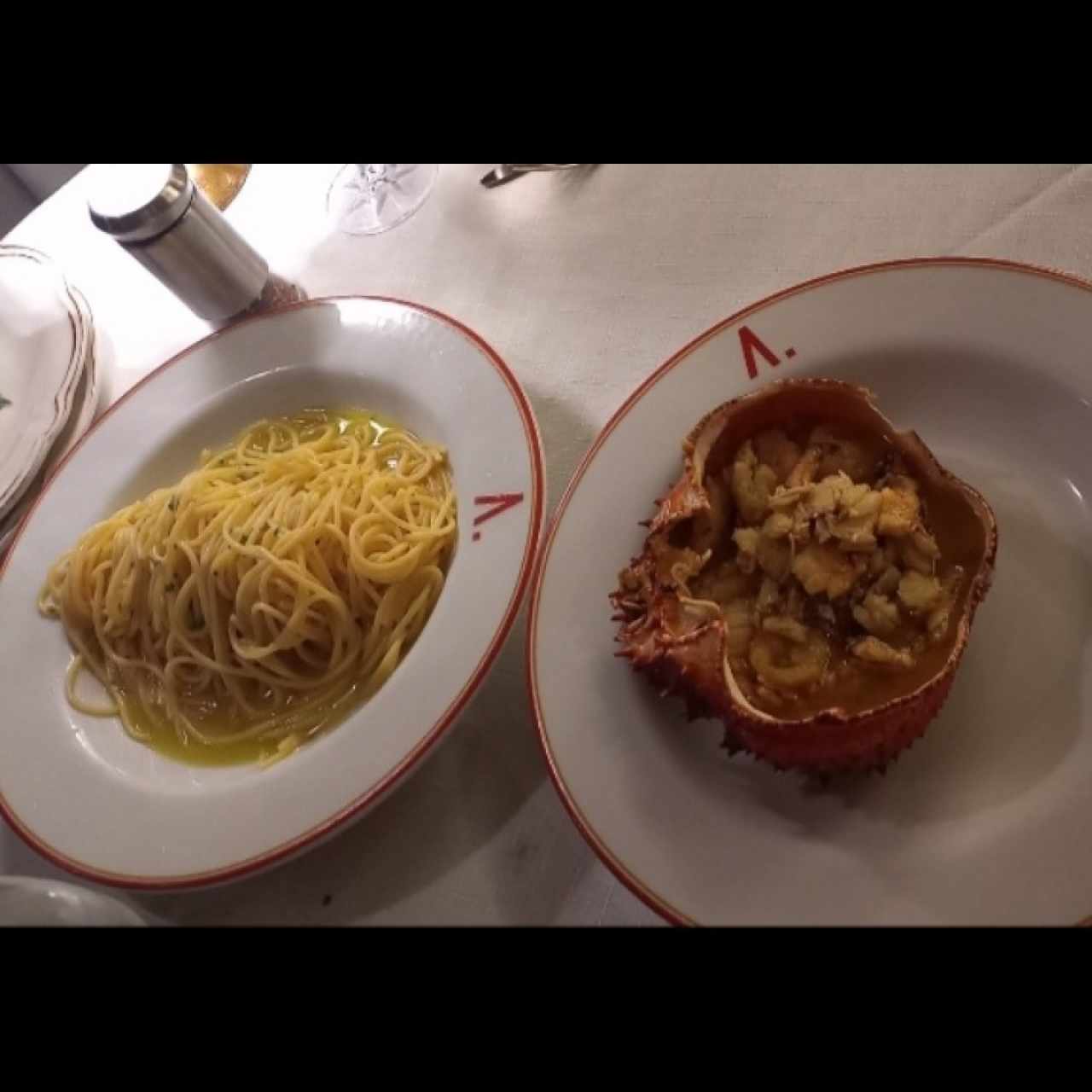 Pasta con mariscos