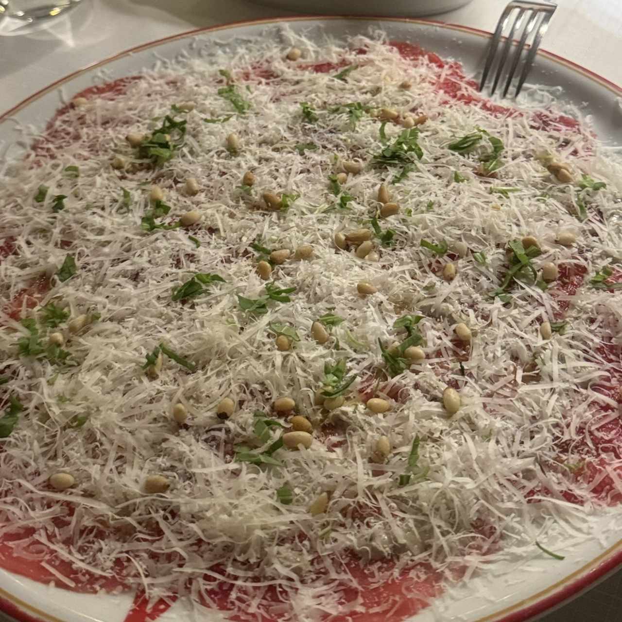Carpaccio de carne