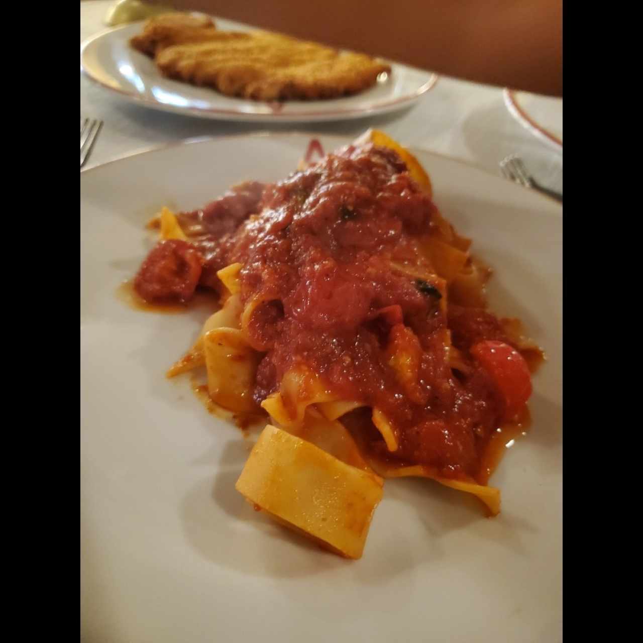 Parpadelle pomodoro 