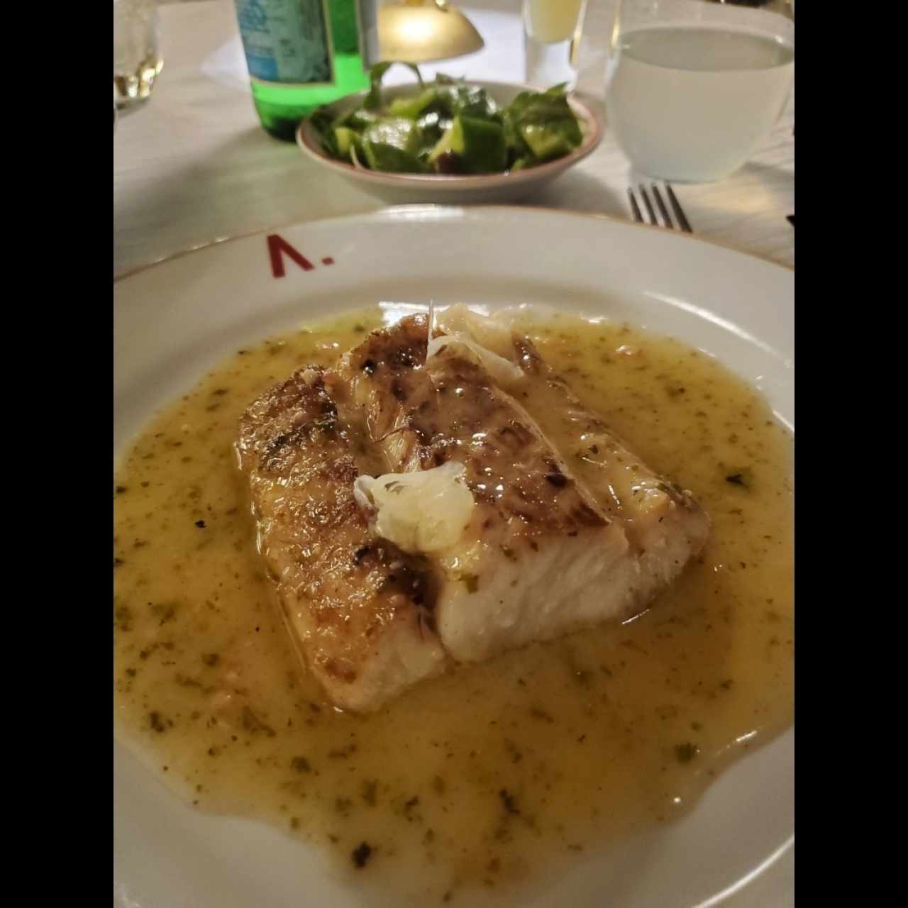 Corvina Fillet in butter saice