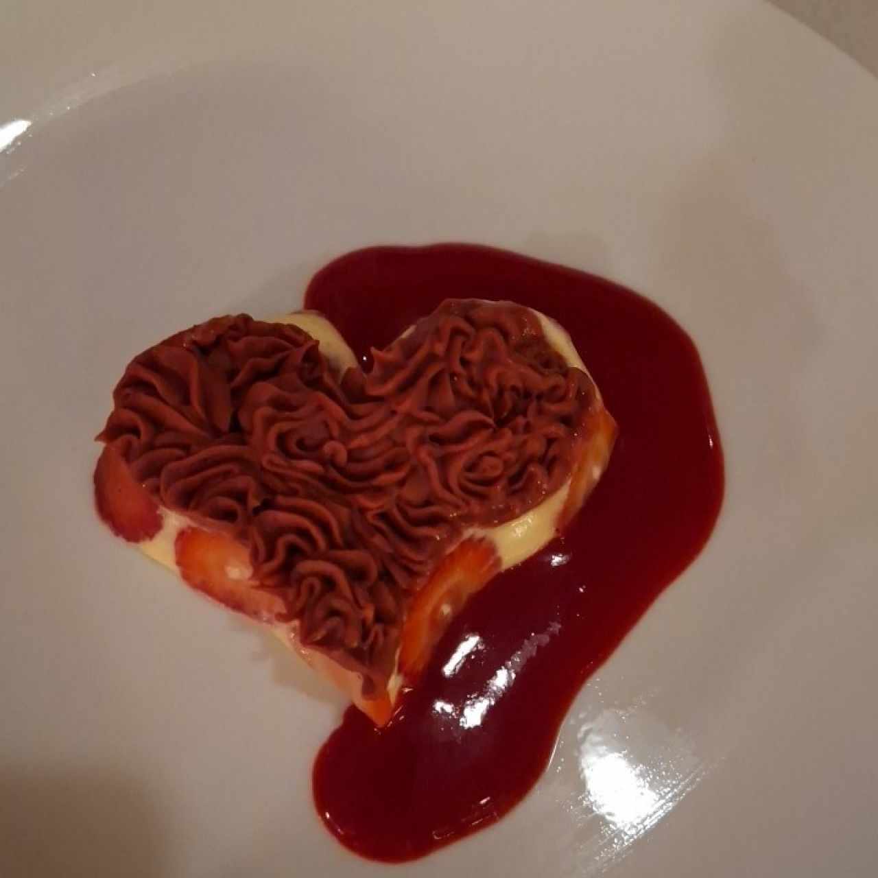 postre de san valentin