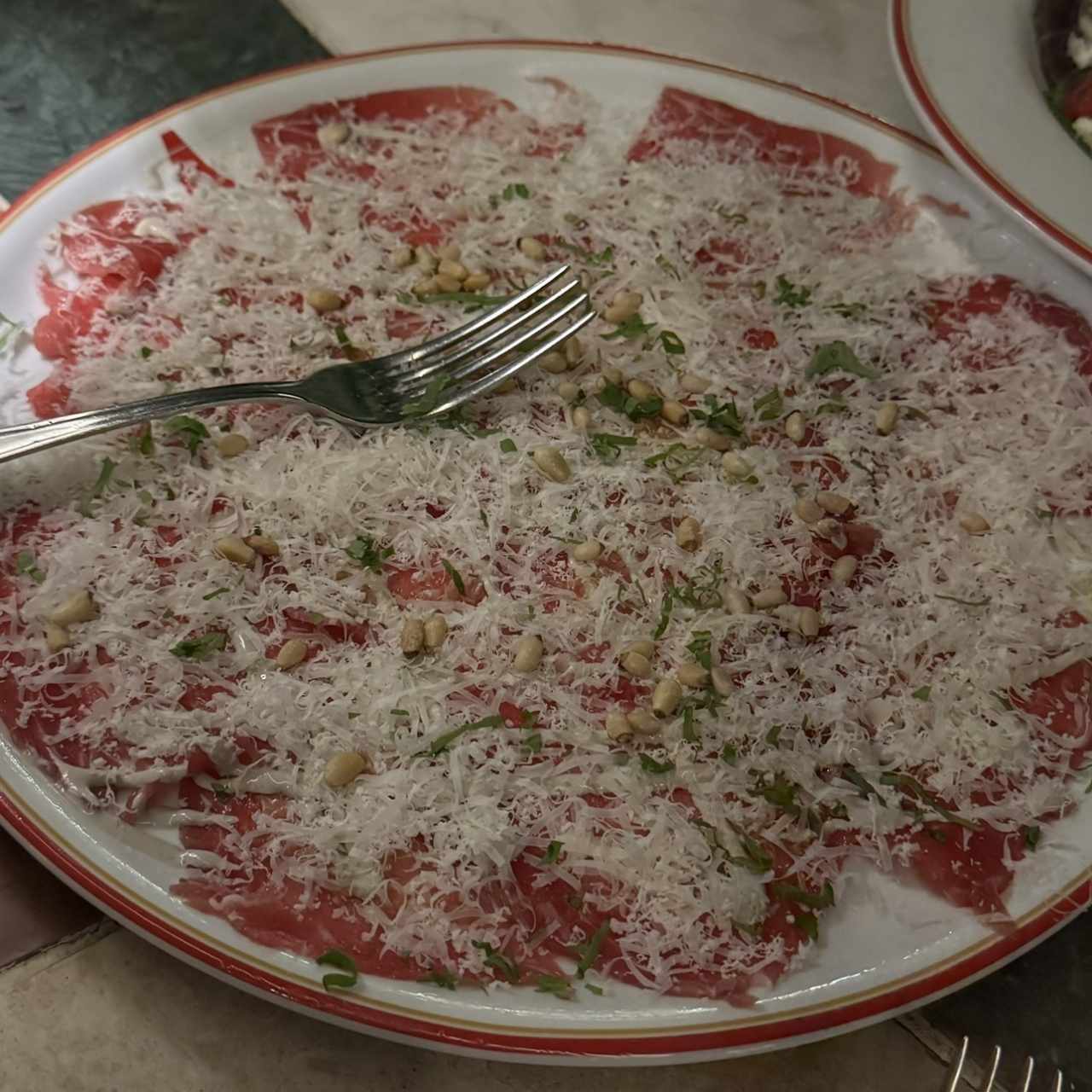 Carpaccio Di Manzo