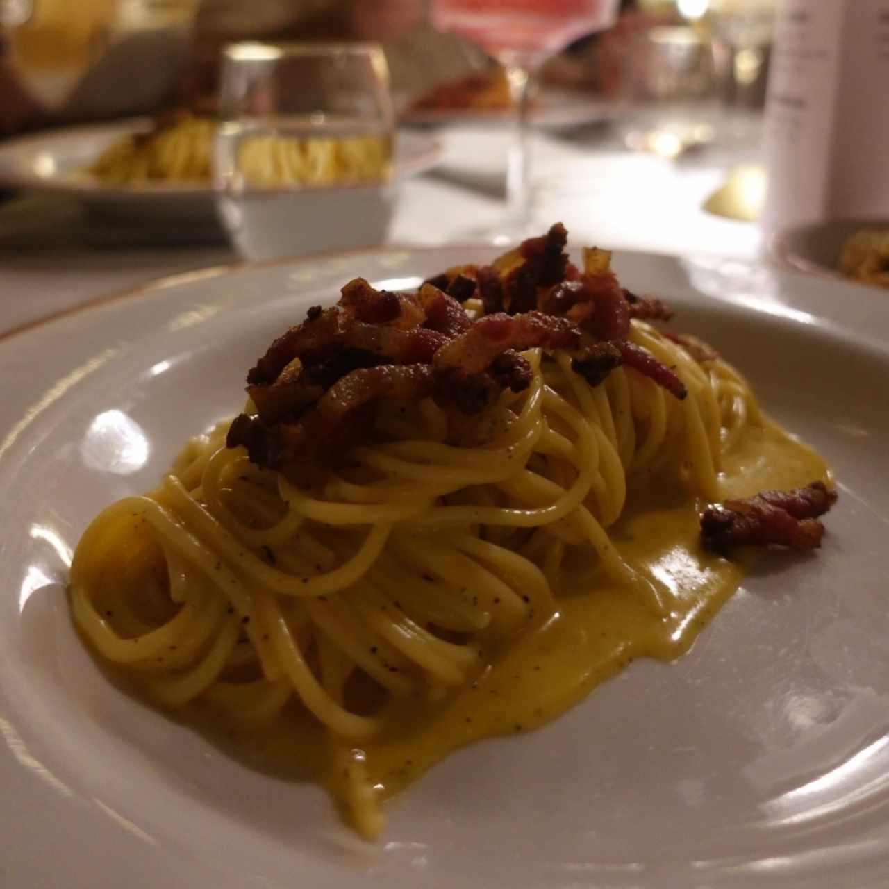 Carbonara pasta 