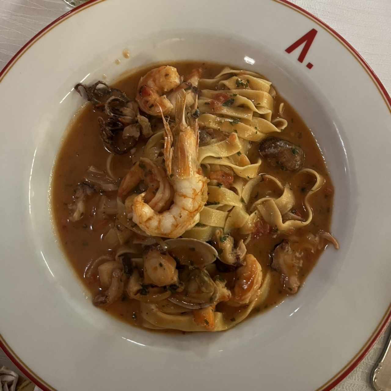 FETTUCCINE FRUTTI DI MARE