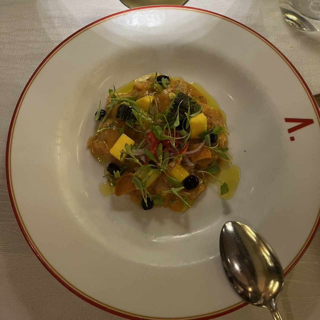 CEVICHE DI PESCE BIANCO
