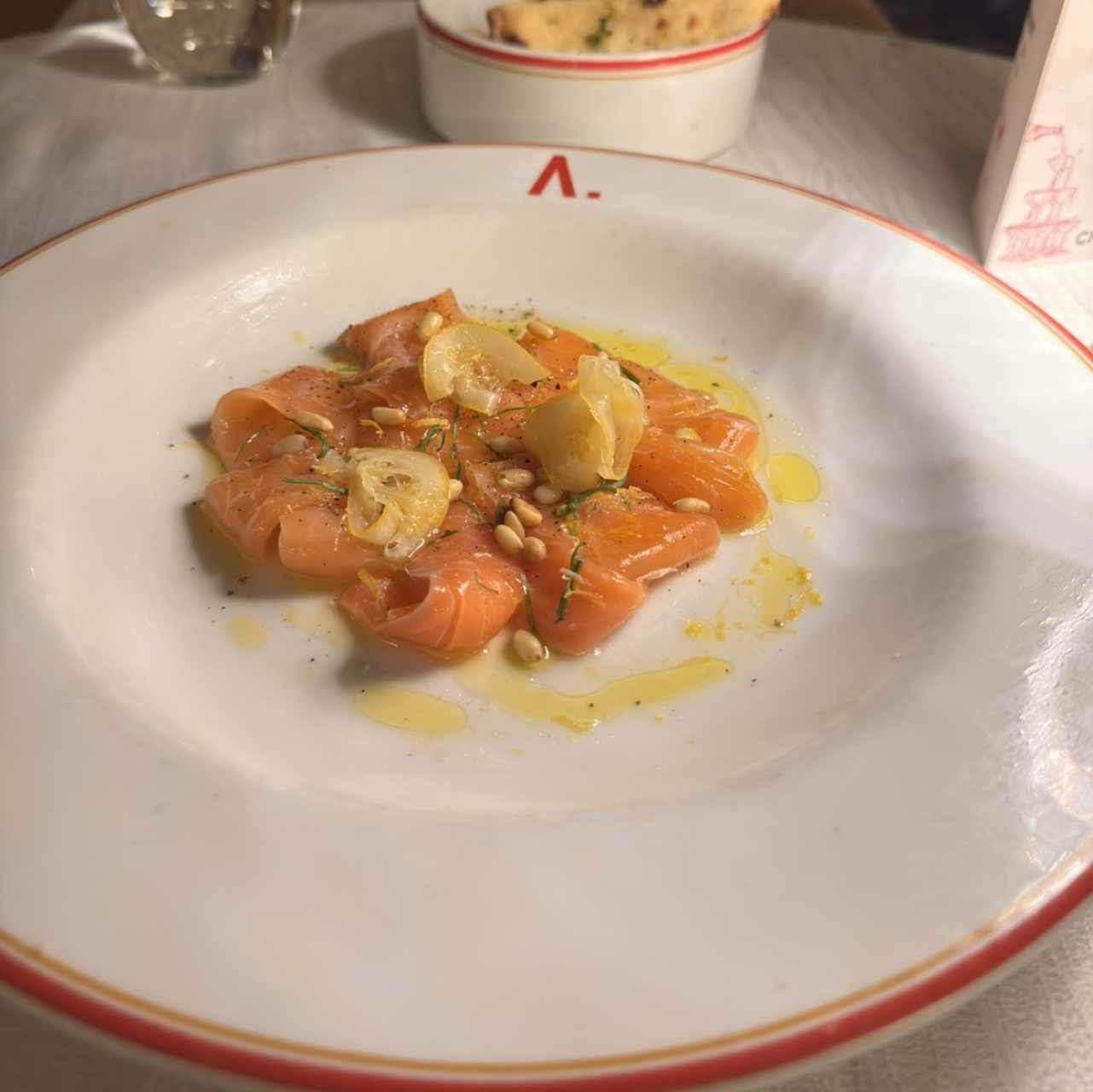 Carpaccio di salmone