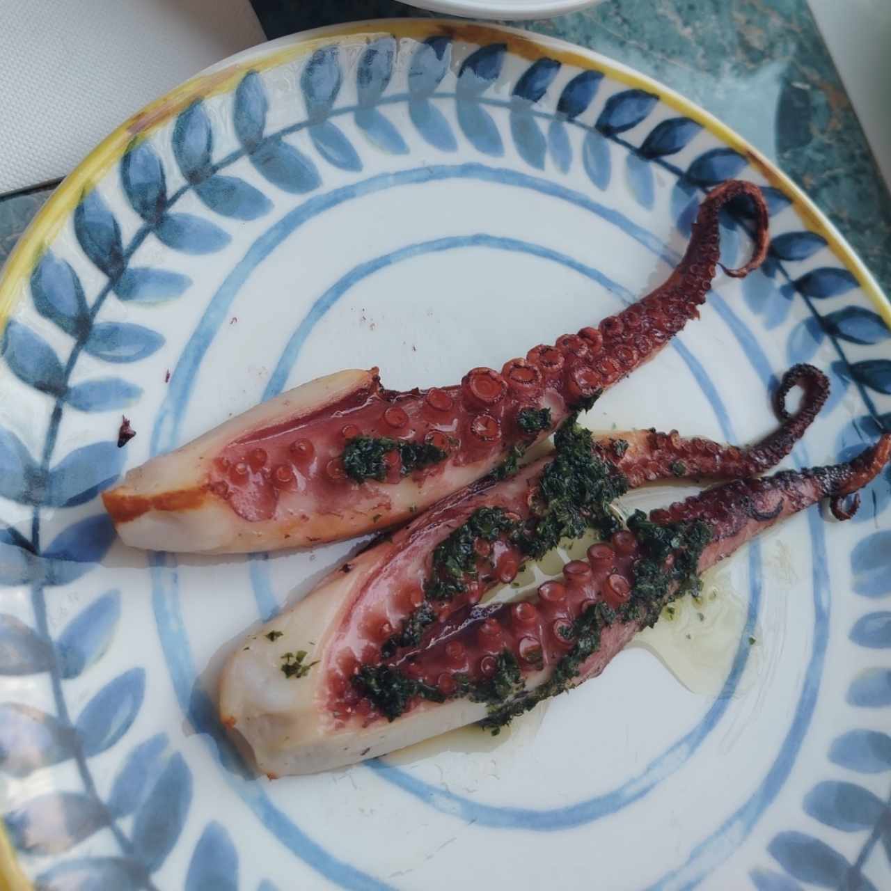 Pulpo a la parrilla