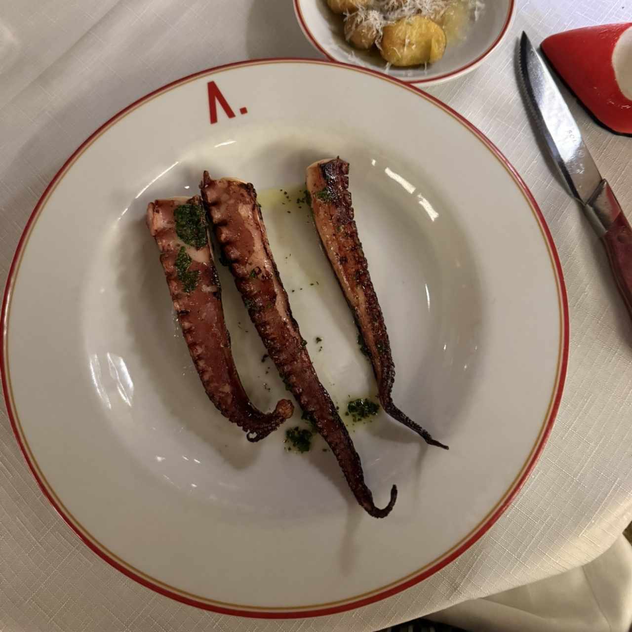 Pulpo al grill 