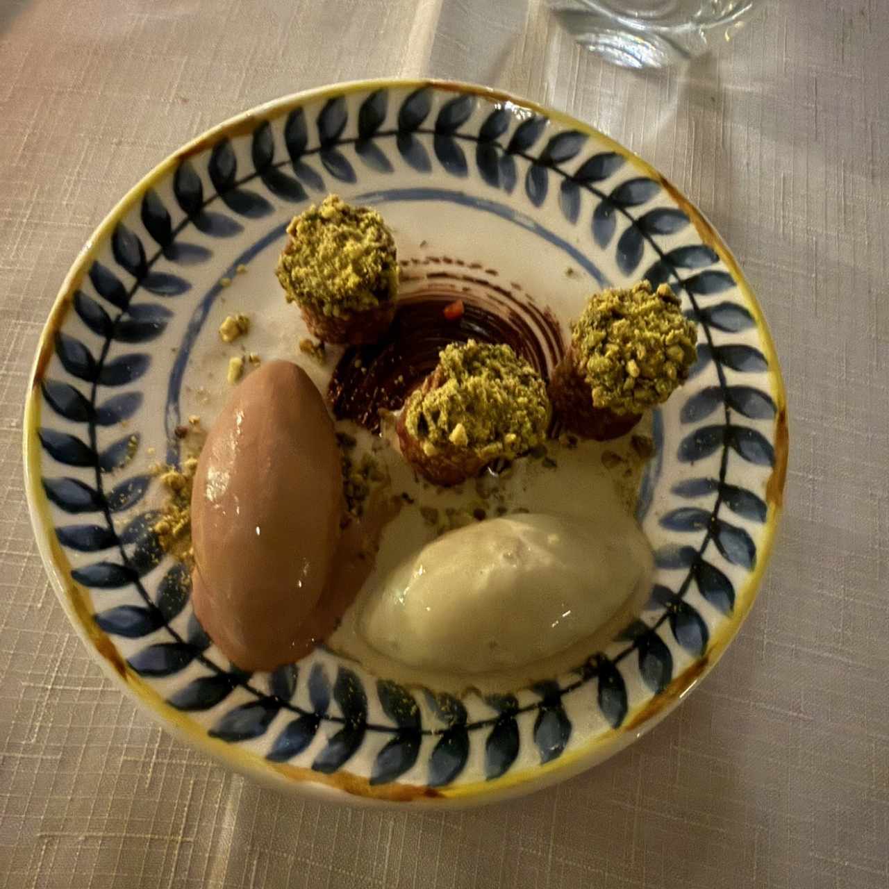 Postre chocolate Dubai