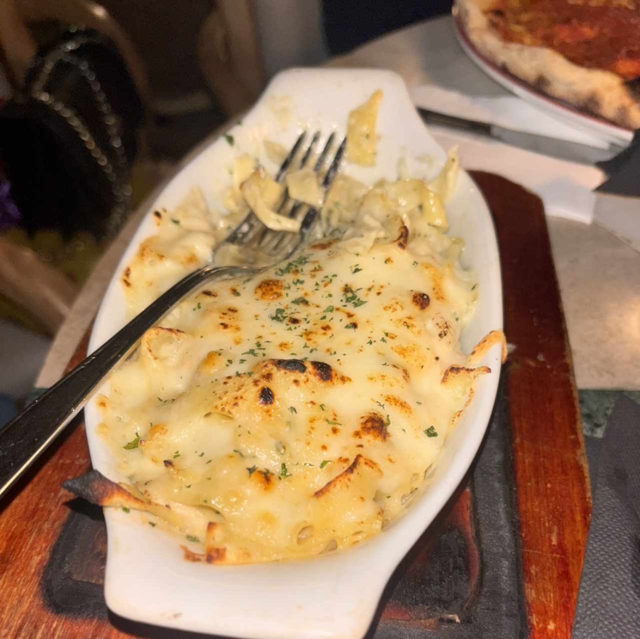 Pasta alfredo 6/10 