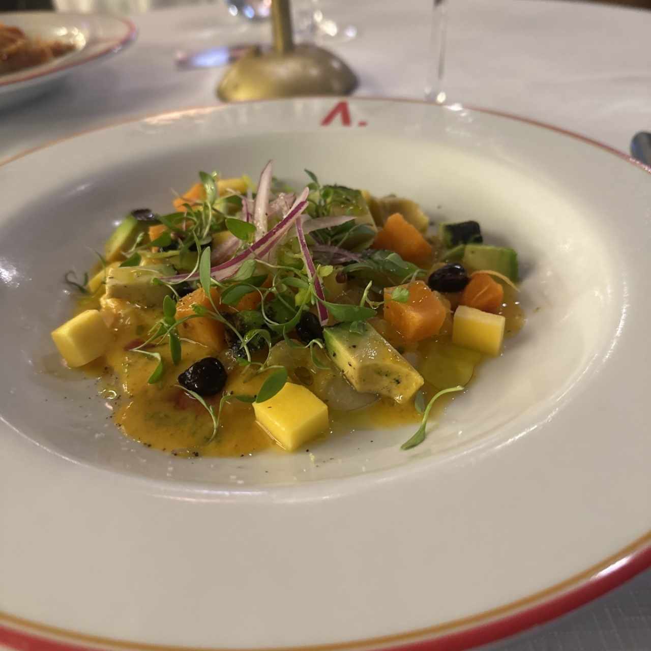 Ceviche de corvina fresco italiano 