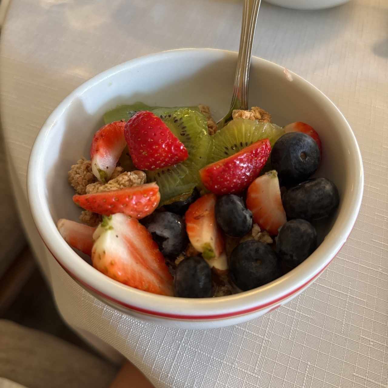 Yogurt con frutas
