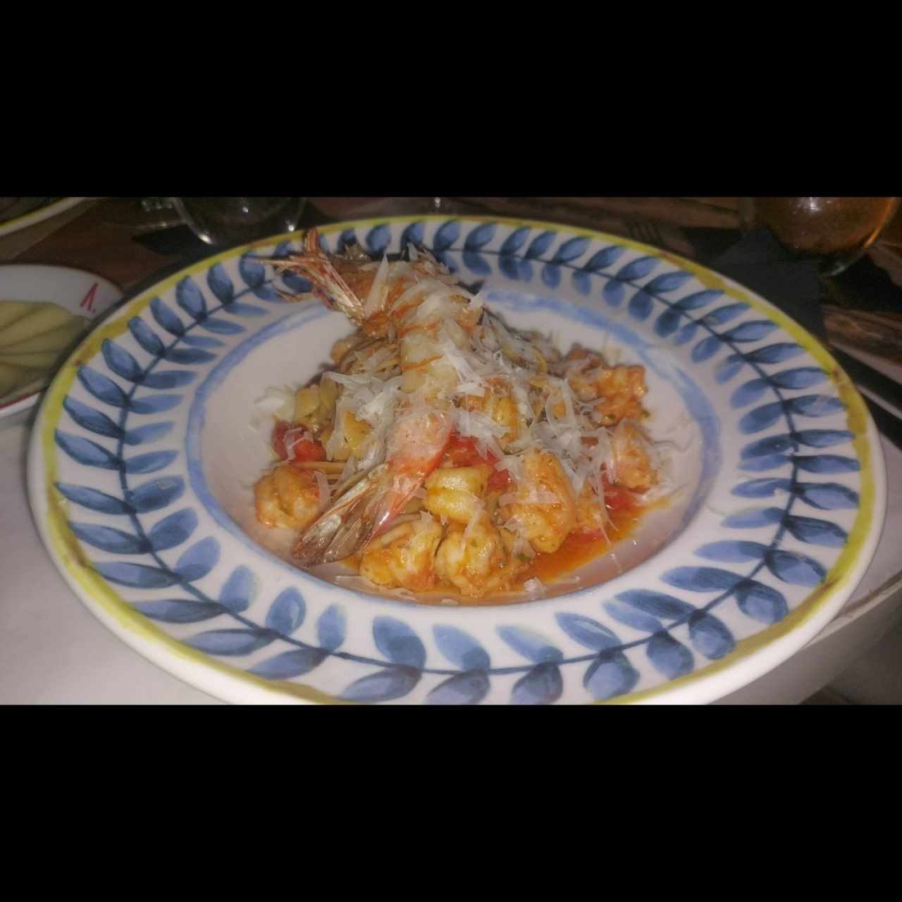 Spaguetti con langostino 