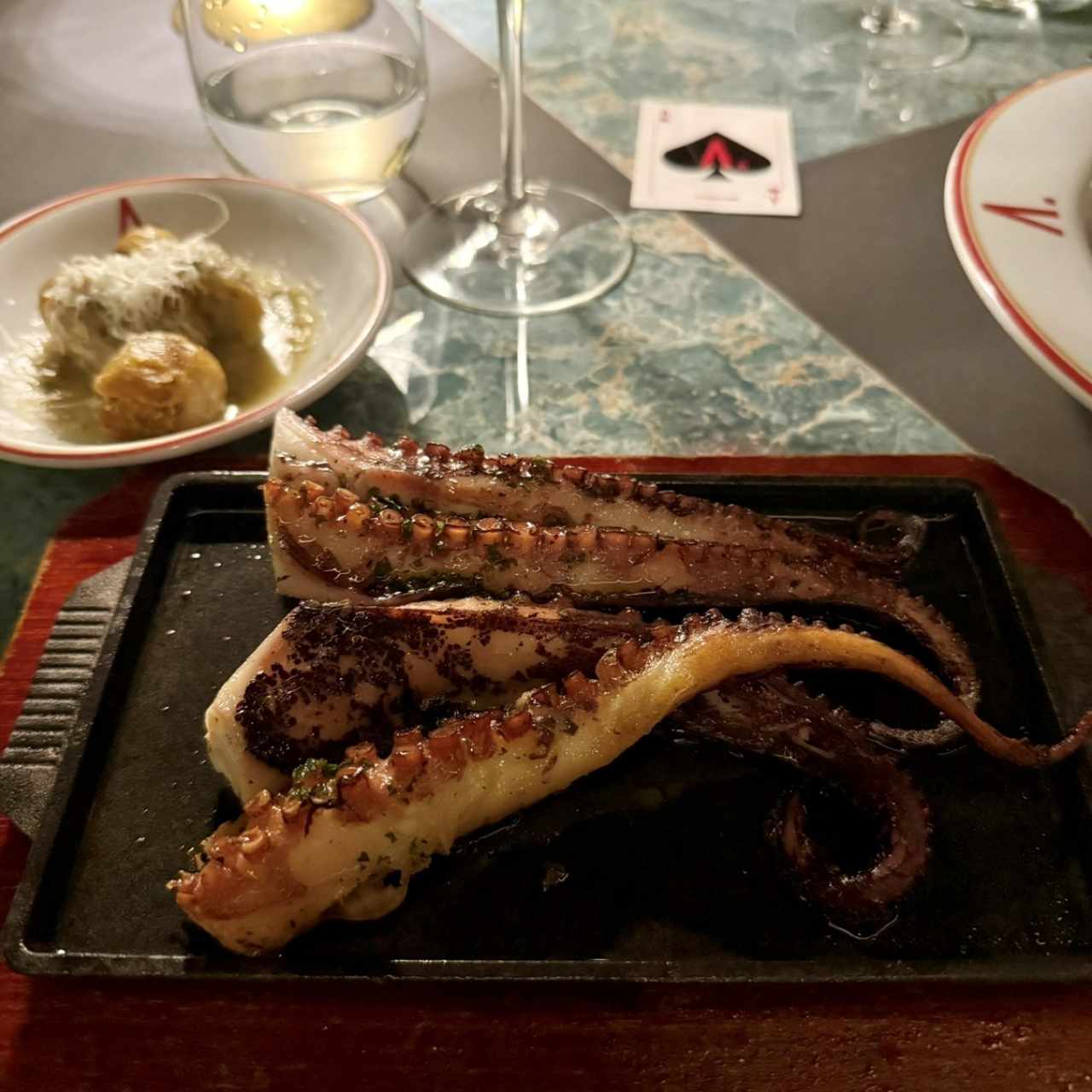 Pulpo a la brasa 