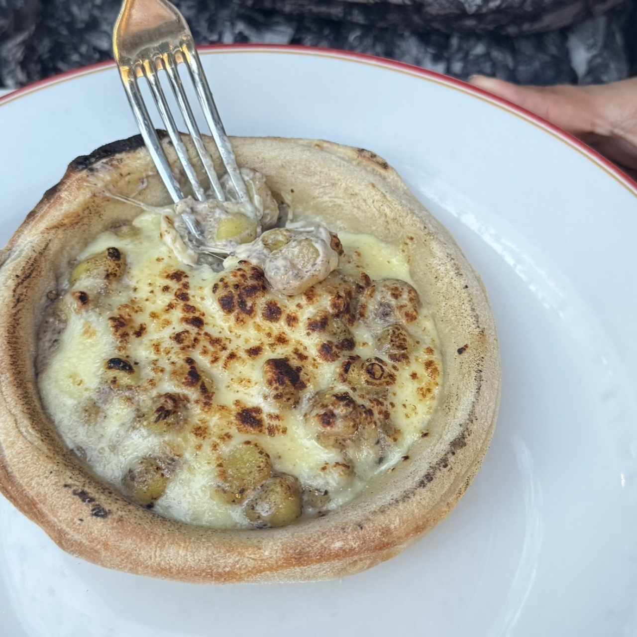 Gnocchi AL GORGONZOLA E TARTUFO