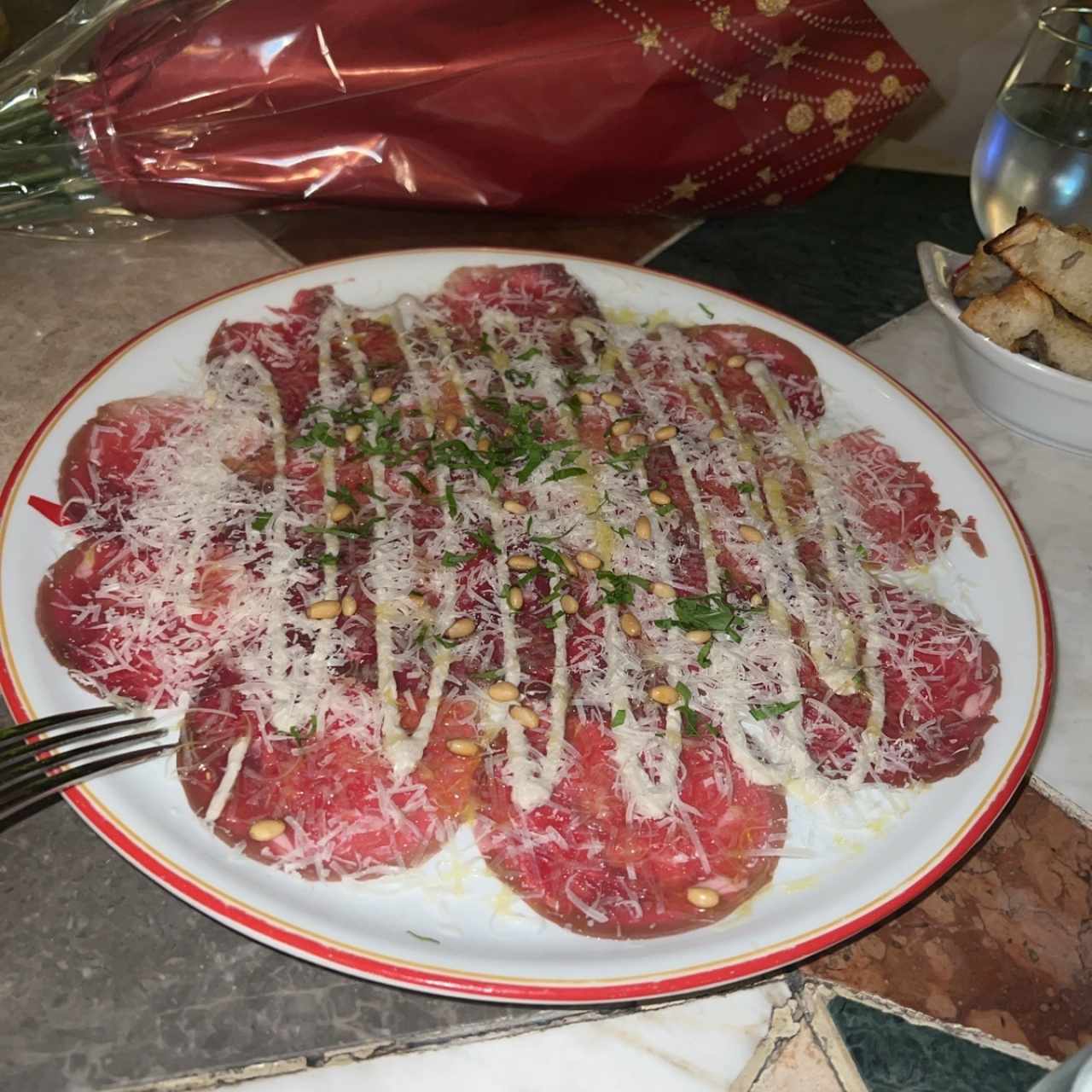Carpacio di manzo
