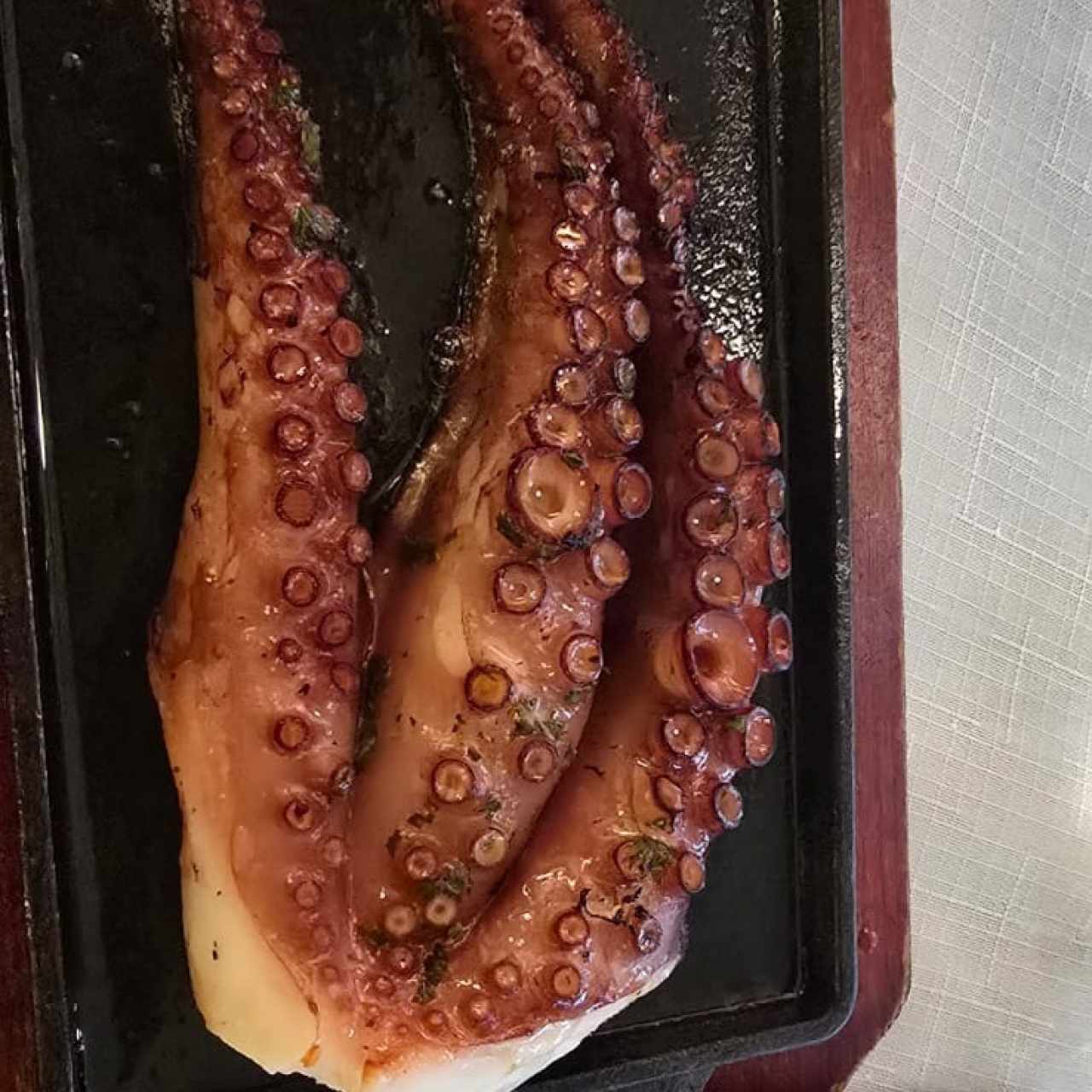 Pulpo al carbon