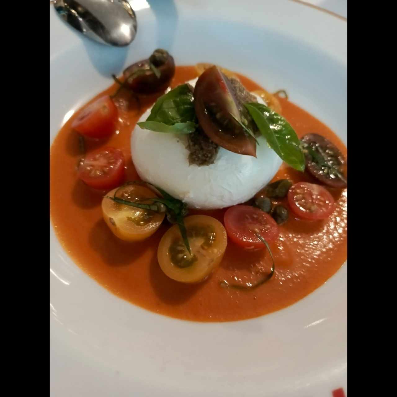 ensalada de burrata 10/10