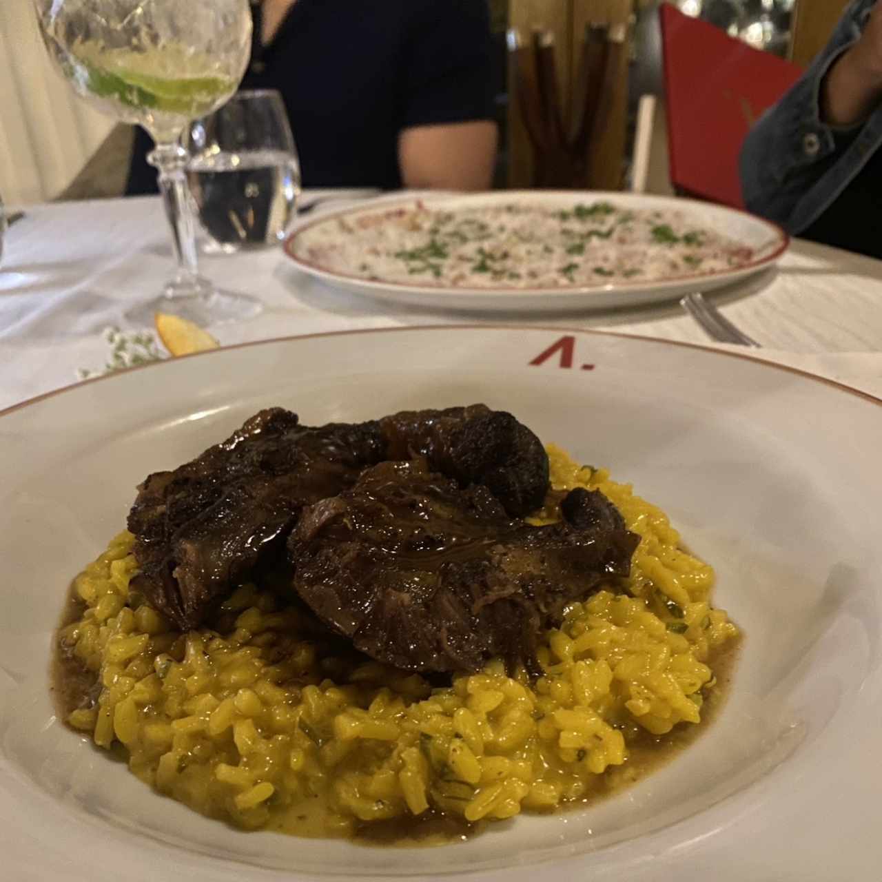 Rissoto de ossobuco 